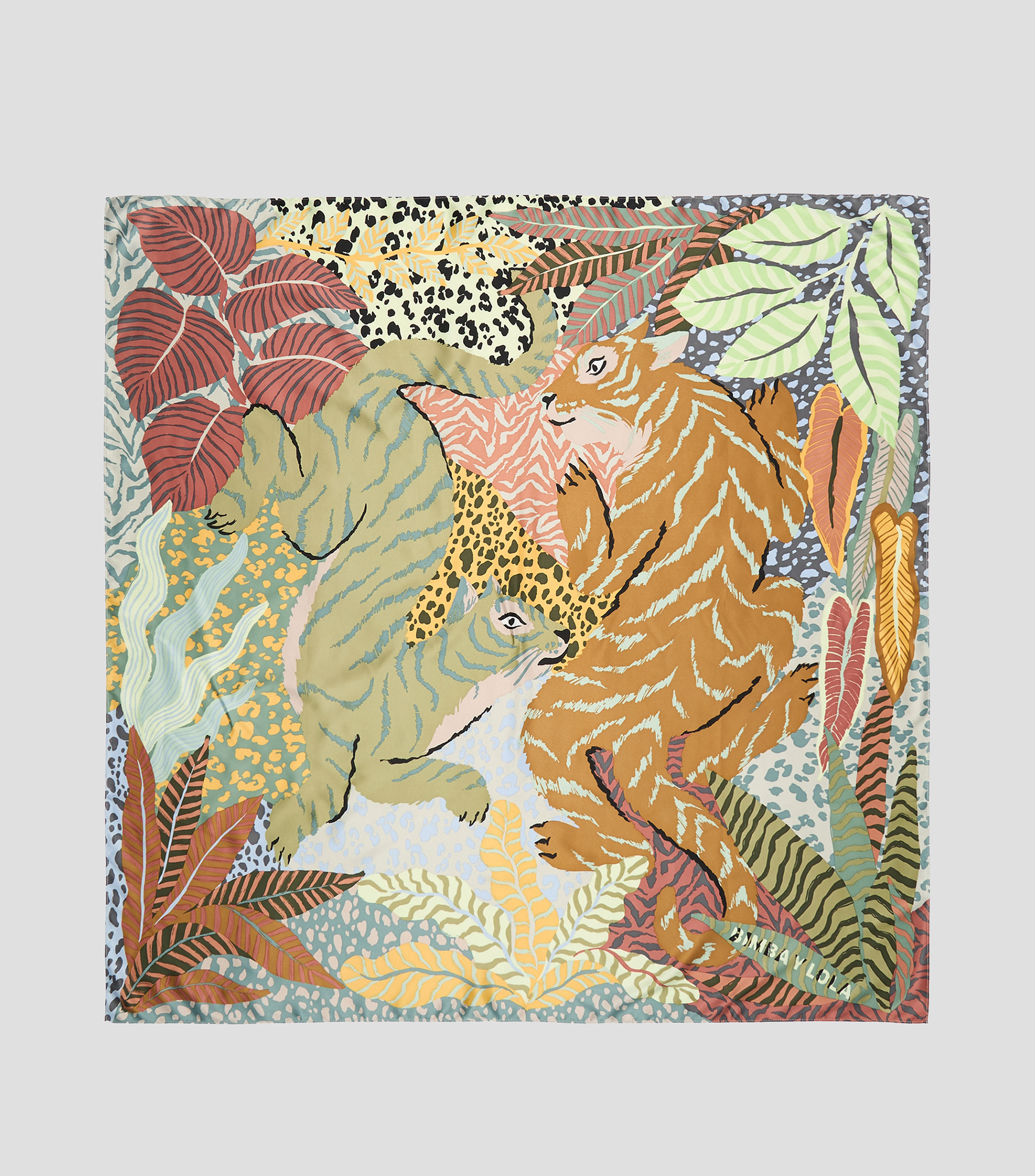 Pañuelo con estampado wild Mujer