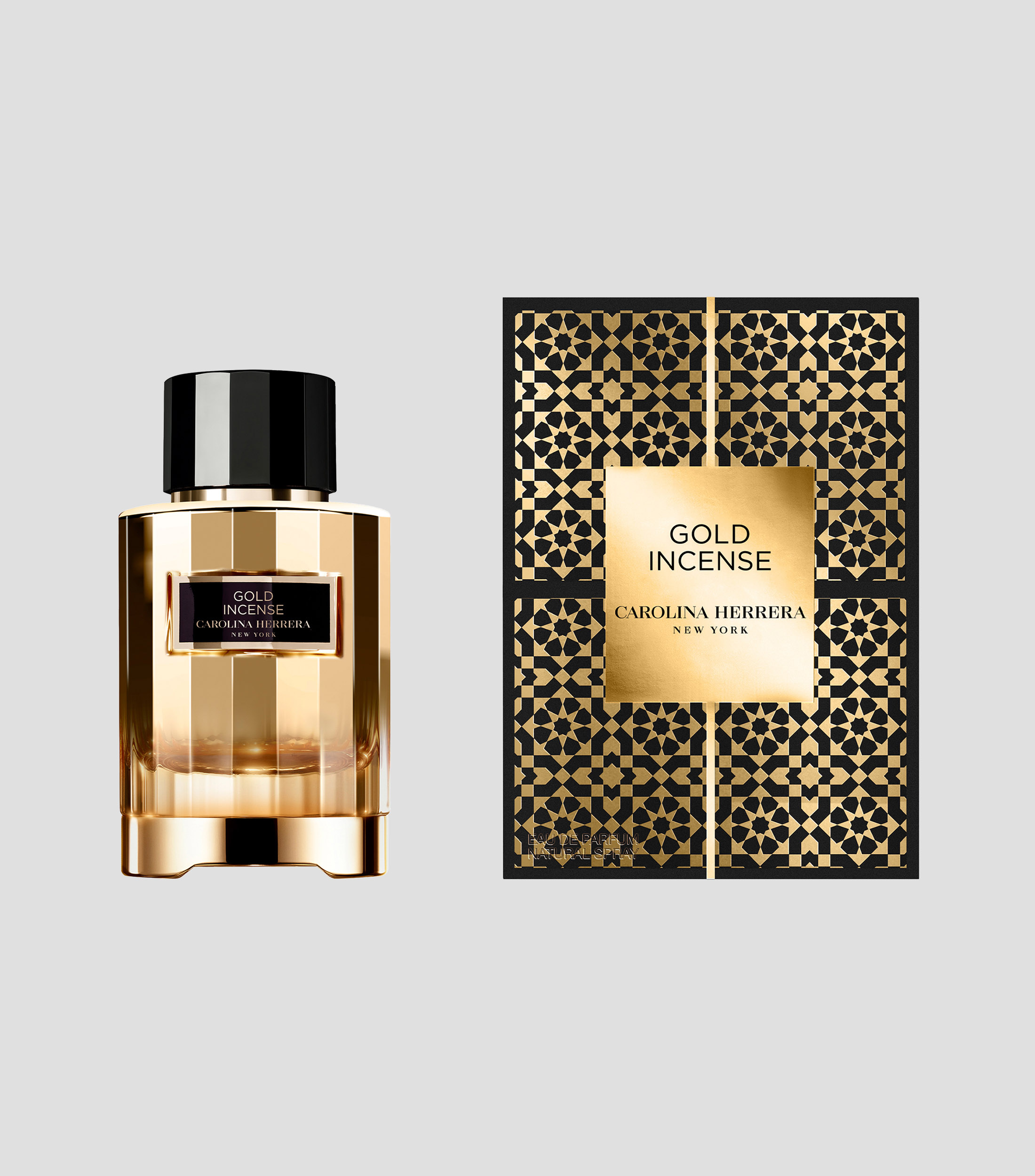 Perfume Herrera Confidential Gold Incense, Eau de Parfum 100 ml Unisex