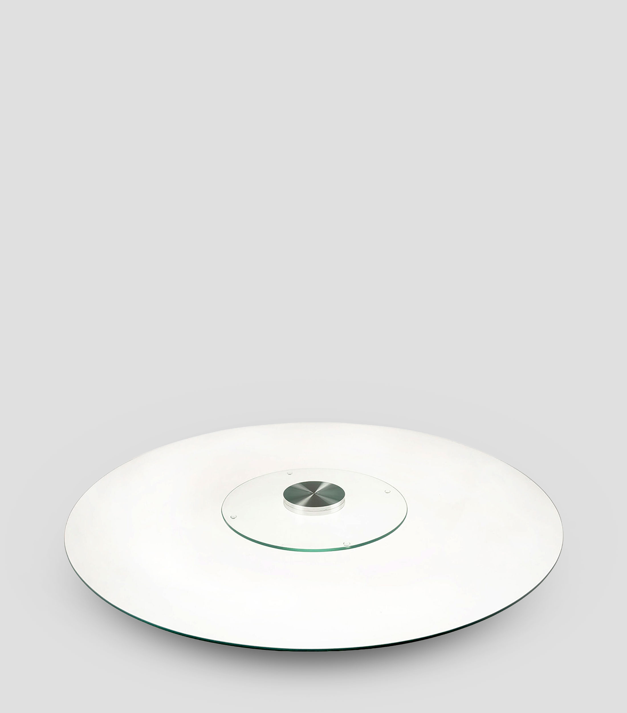 Centro de Mesa Giratorio, Lazy Susan, transparente