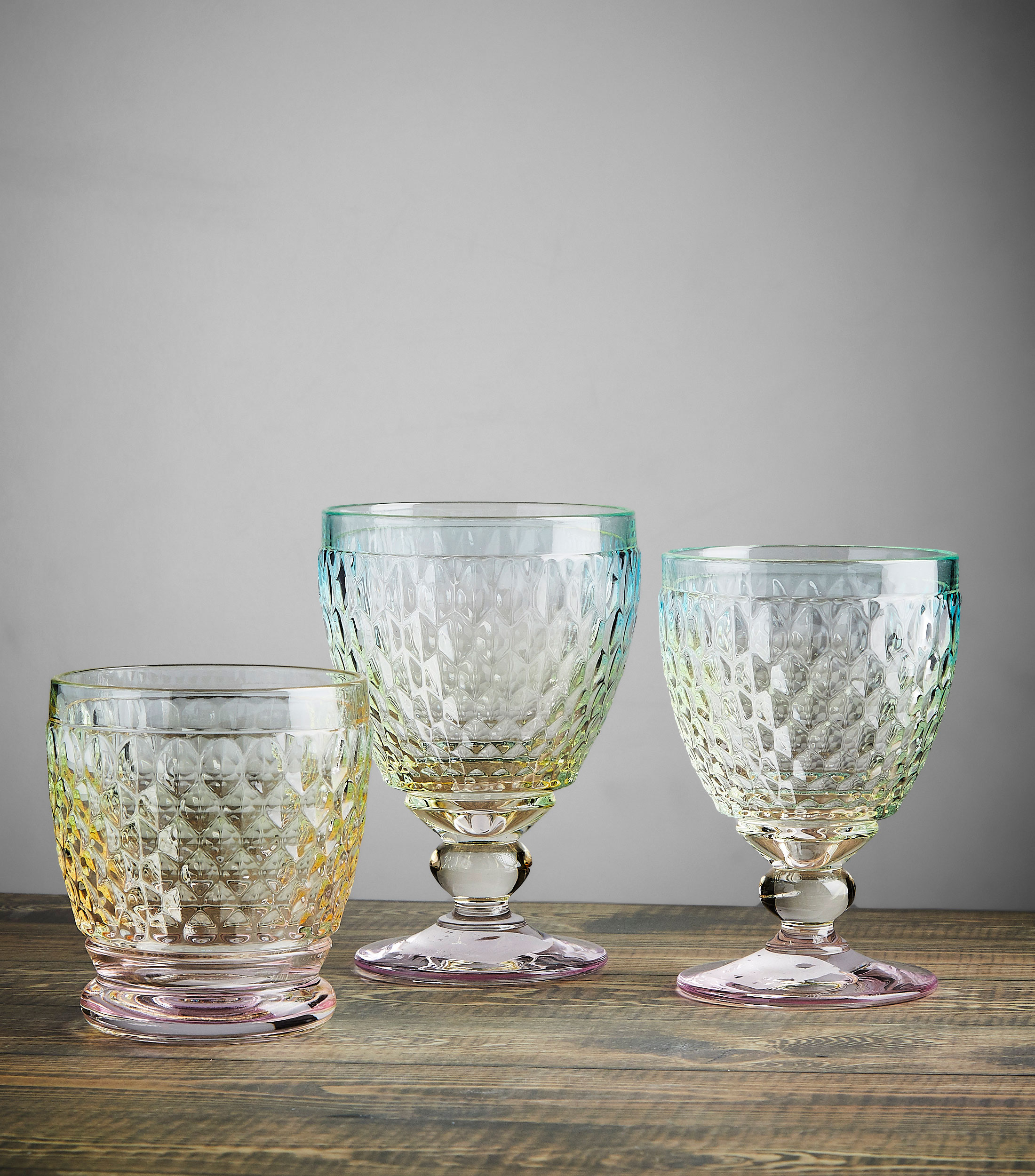 Set 4 copas para Agua Boston Pearl