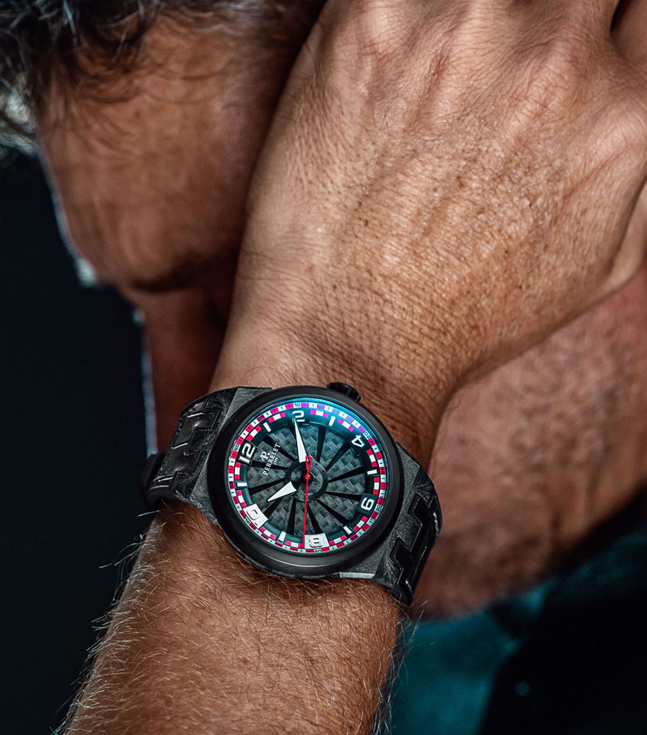 Reloj para Hombre Turbine Racing Casual Carbon