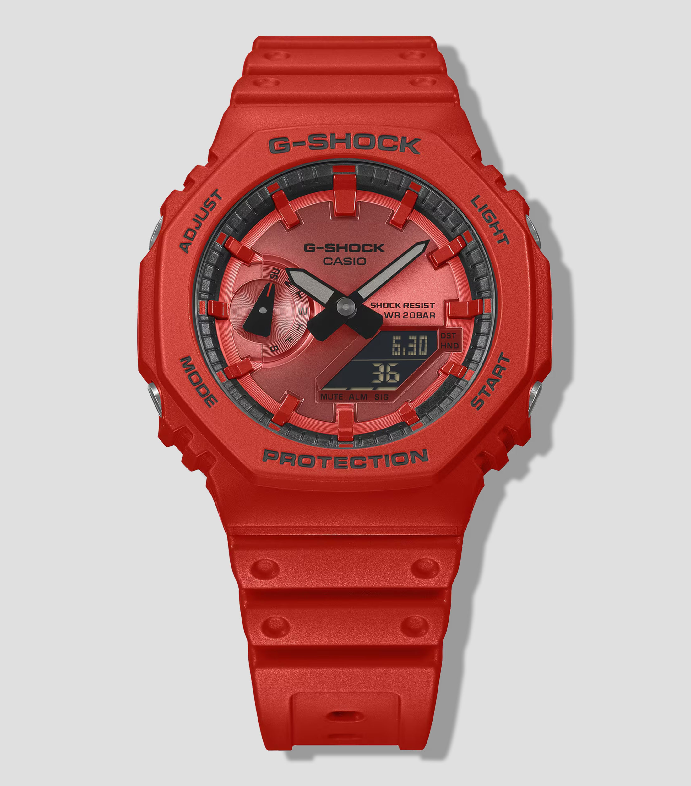Reloj para Hombre G-Shock casual, rojo