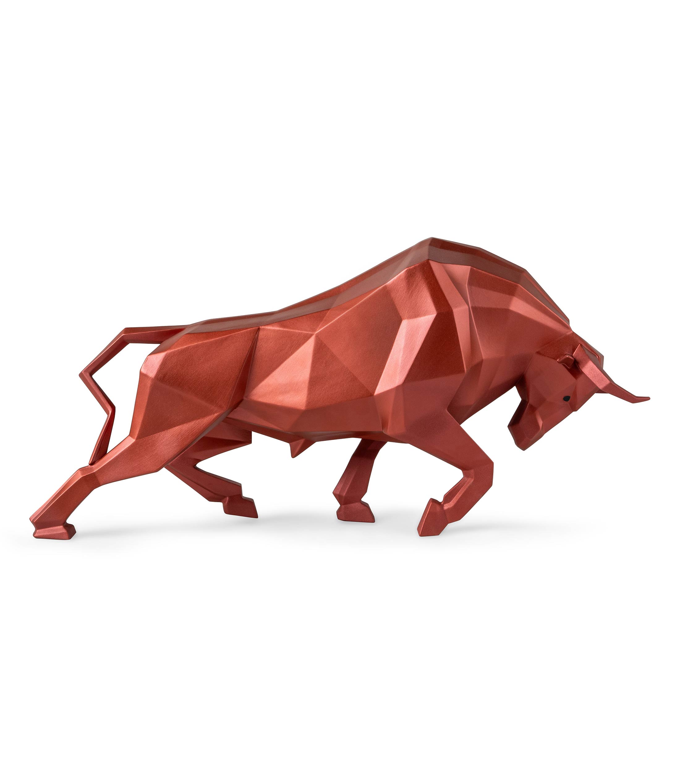 Escultura de Toro en porcelana