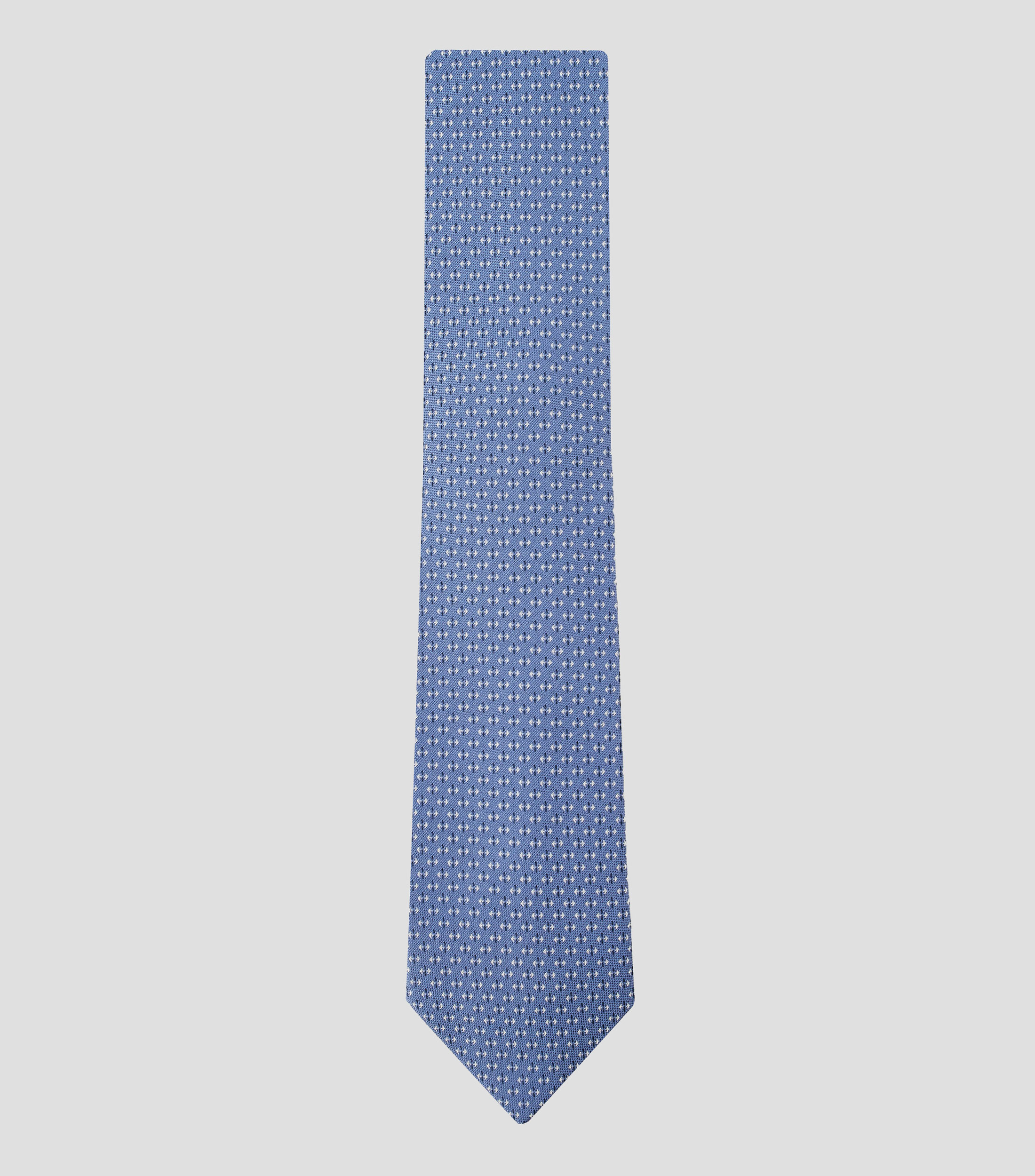 Corbata ancha bordada
