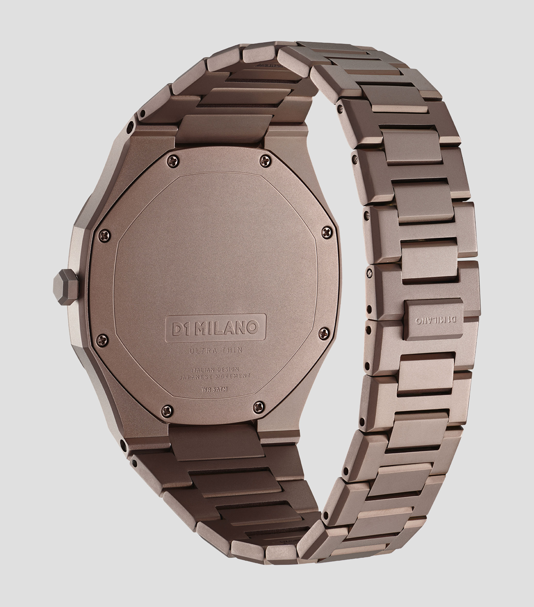 Reloj para Hombre Chocolate Ultra Thin casual, Café
