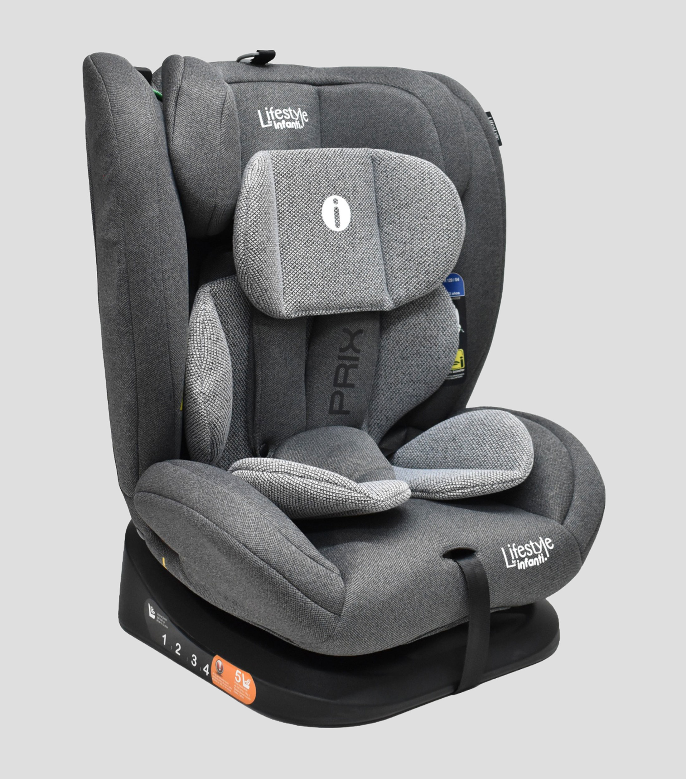 Autoasiento Prix Gris