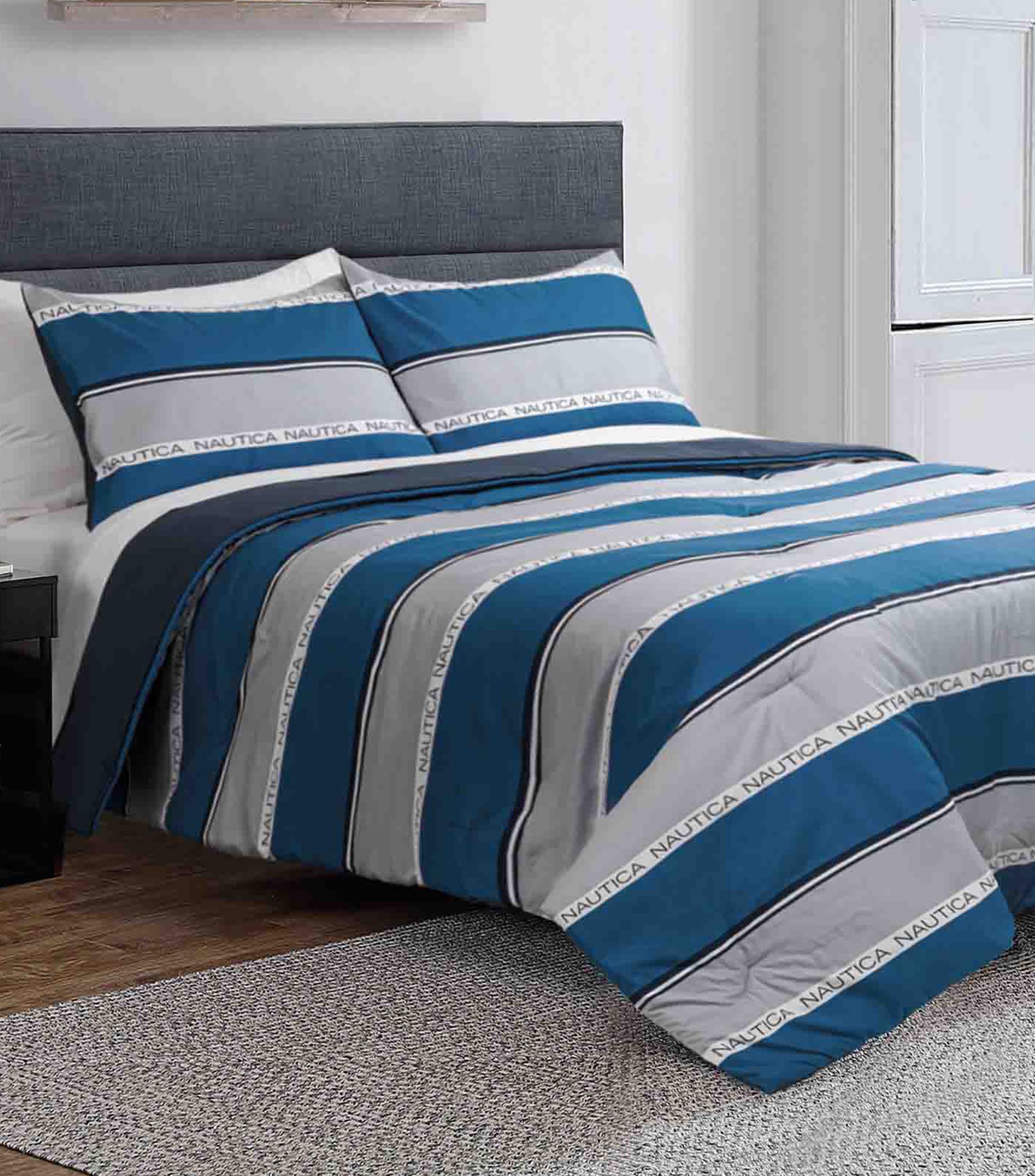 Juego de Edredón Individual Bellecas azul