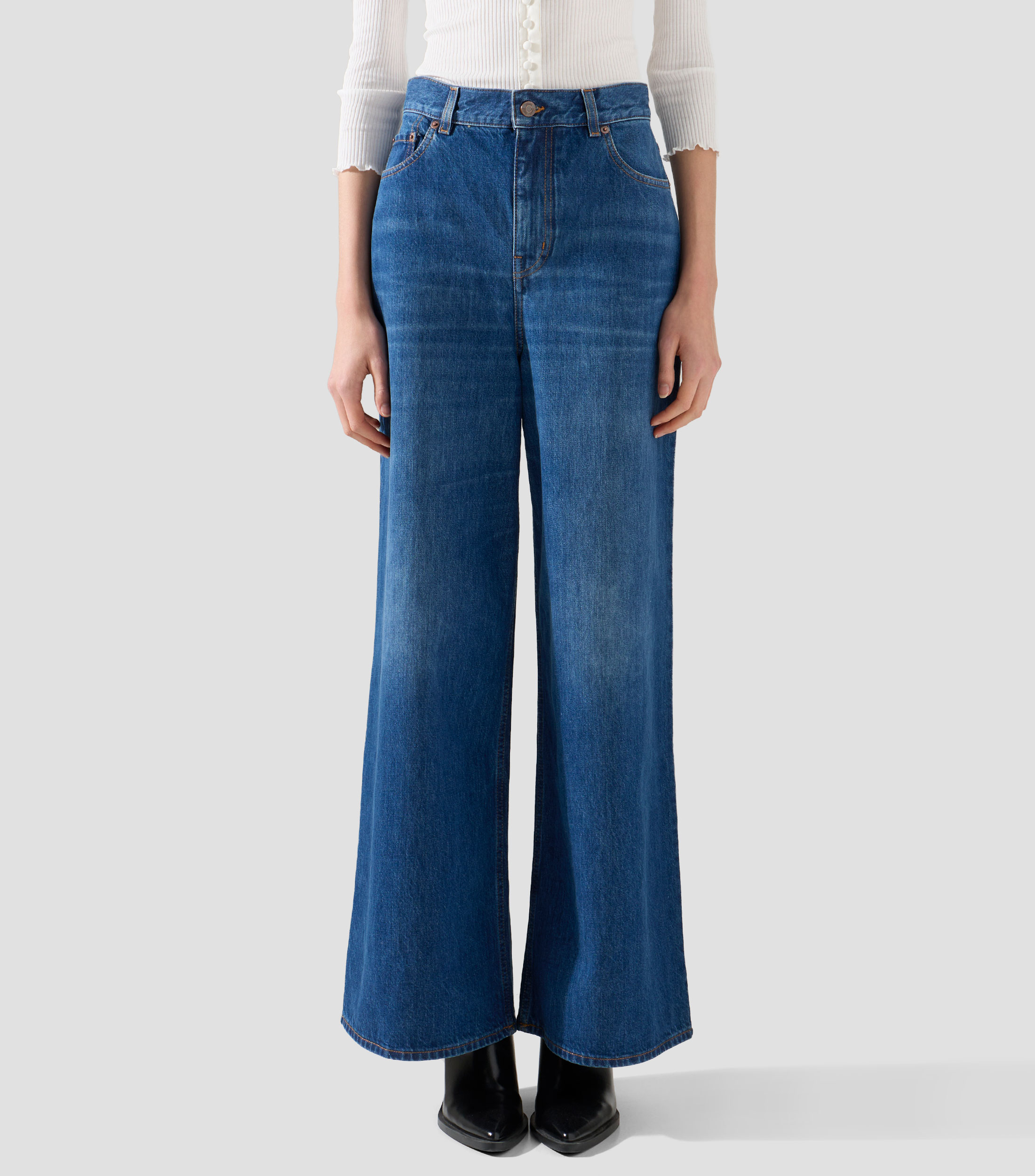 Jeans regular Mujer