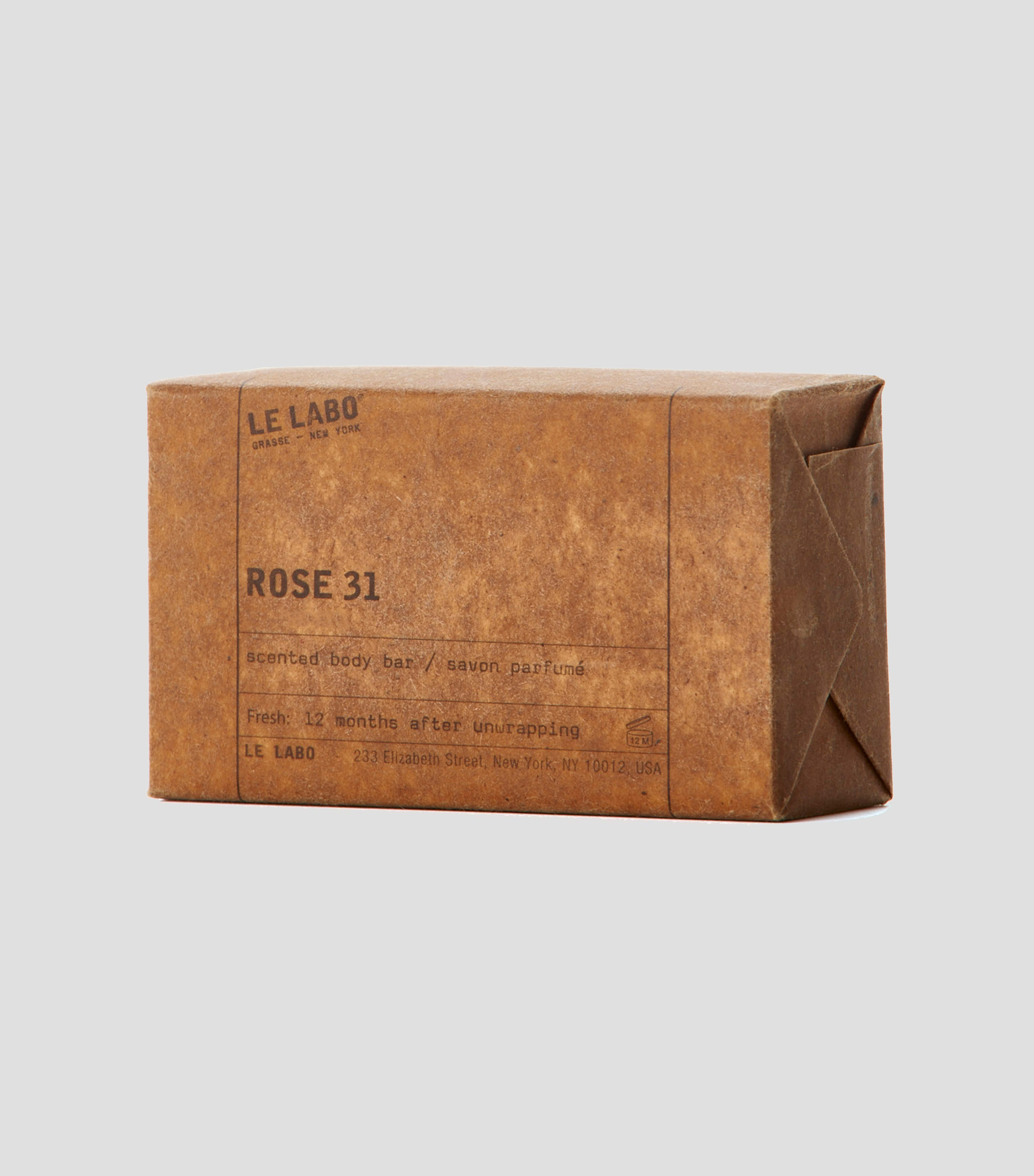 Jabon en barra Rose 31, 225 gr Unisex
