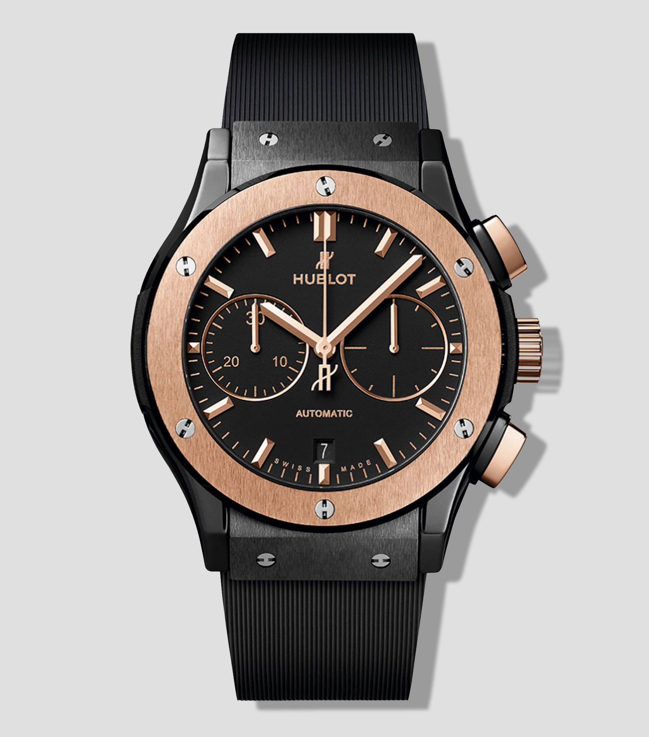 Reloj para Hombre Classic Fusion Chronograph King Gold deportivo dorado, negro