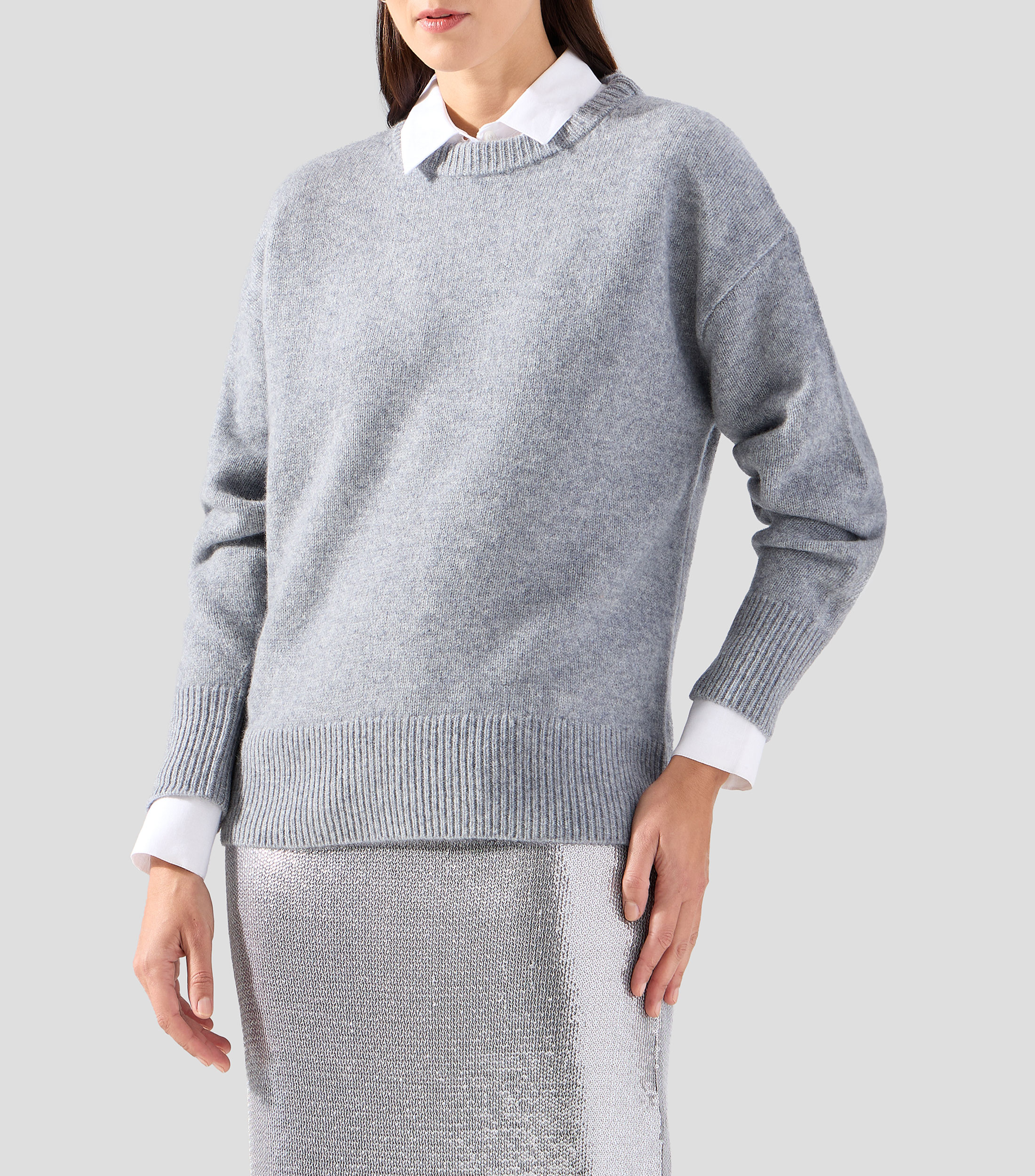 Suéter cuello redondo Mujer