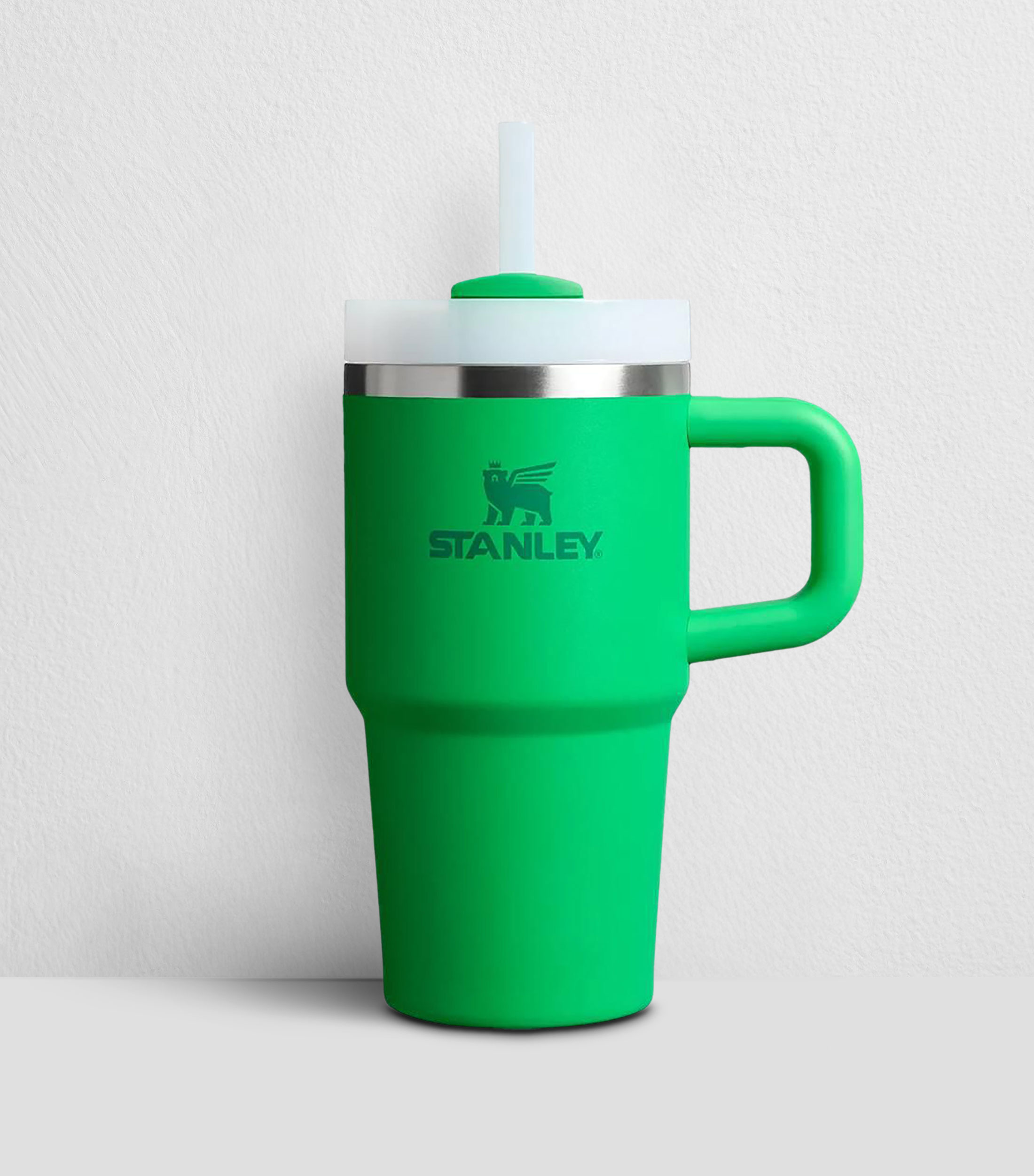 Termo Stanley Quencher Meadow en acero inoxidable con popote, 591 ml