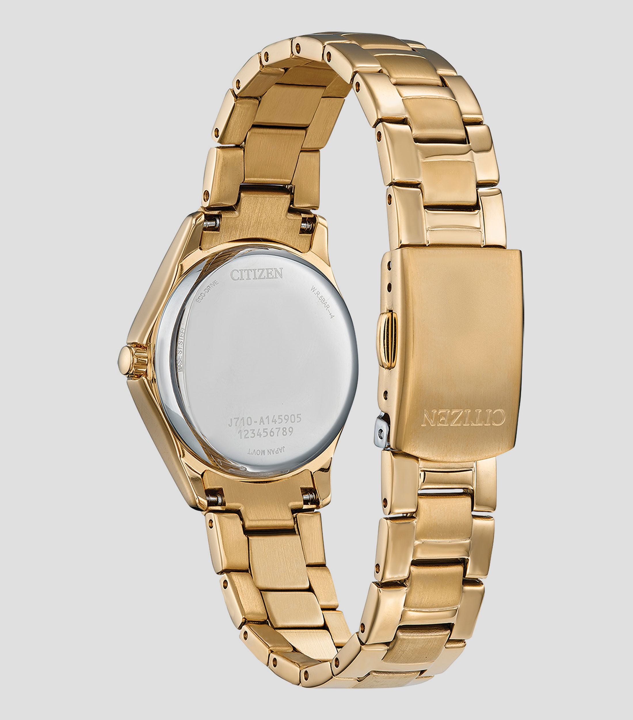 Reloj para Mujer Ladies Crystal Casual, Dorado
