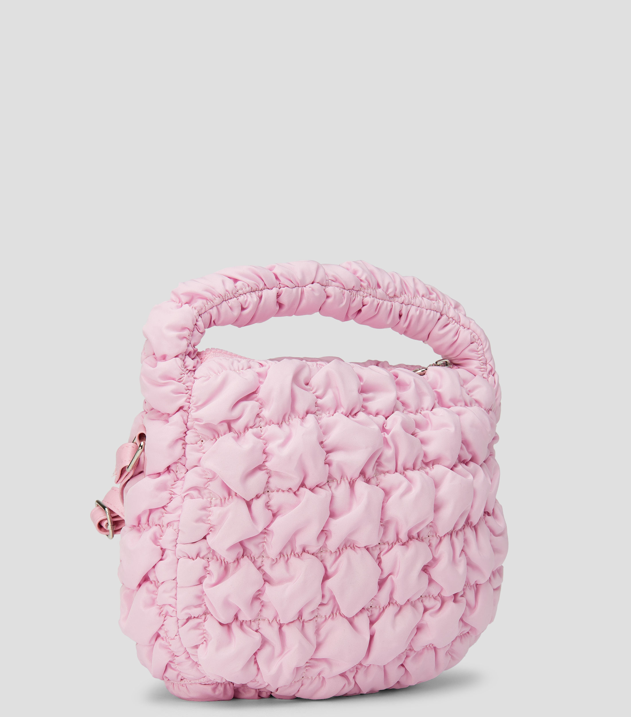 Bolsa crossbody lila texturizada Niña