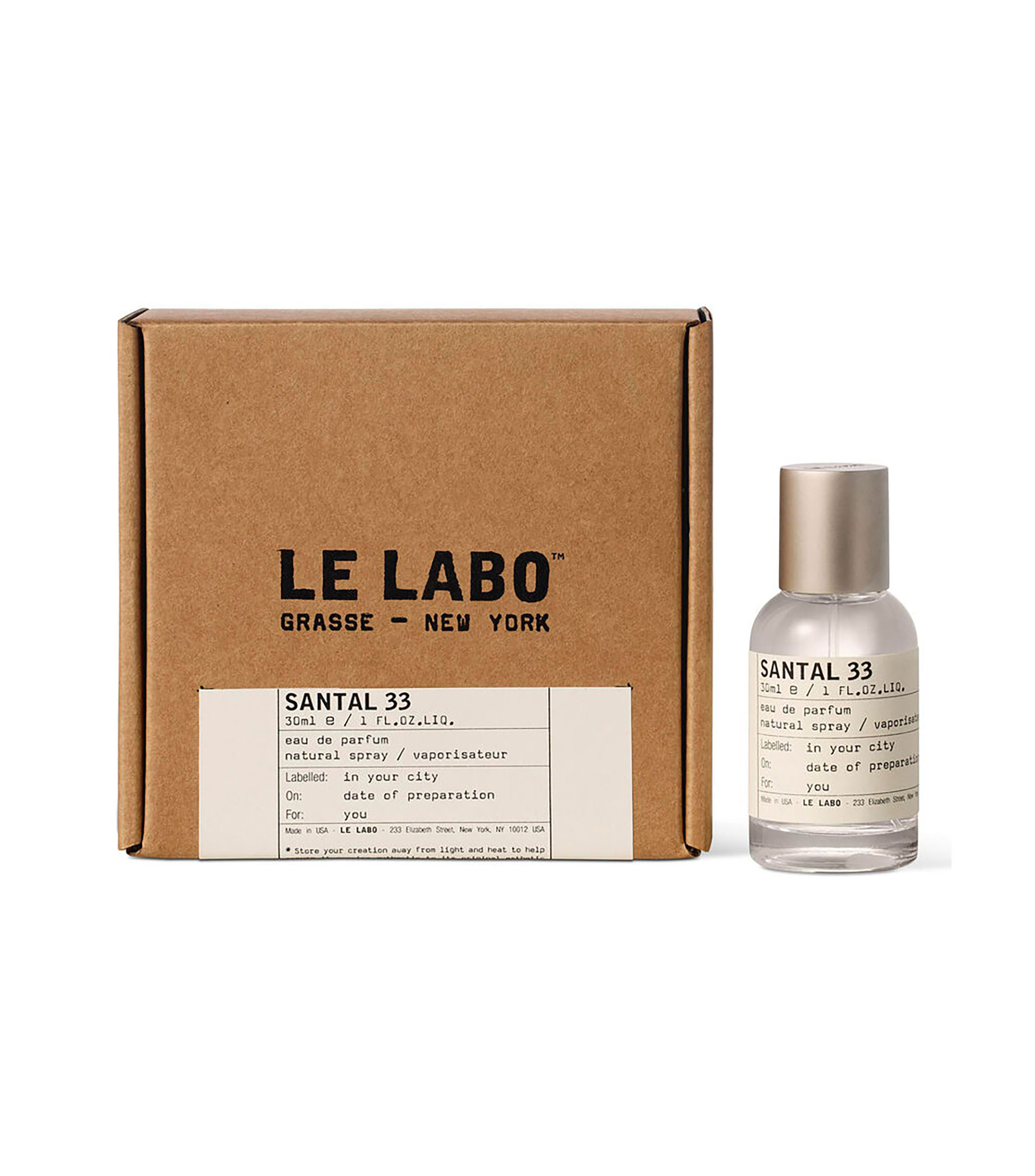 Perfume Santal 33, Eau de Parfum 30 ml Unisex