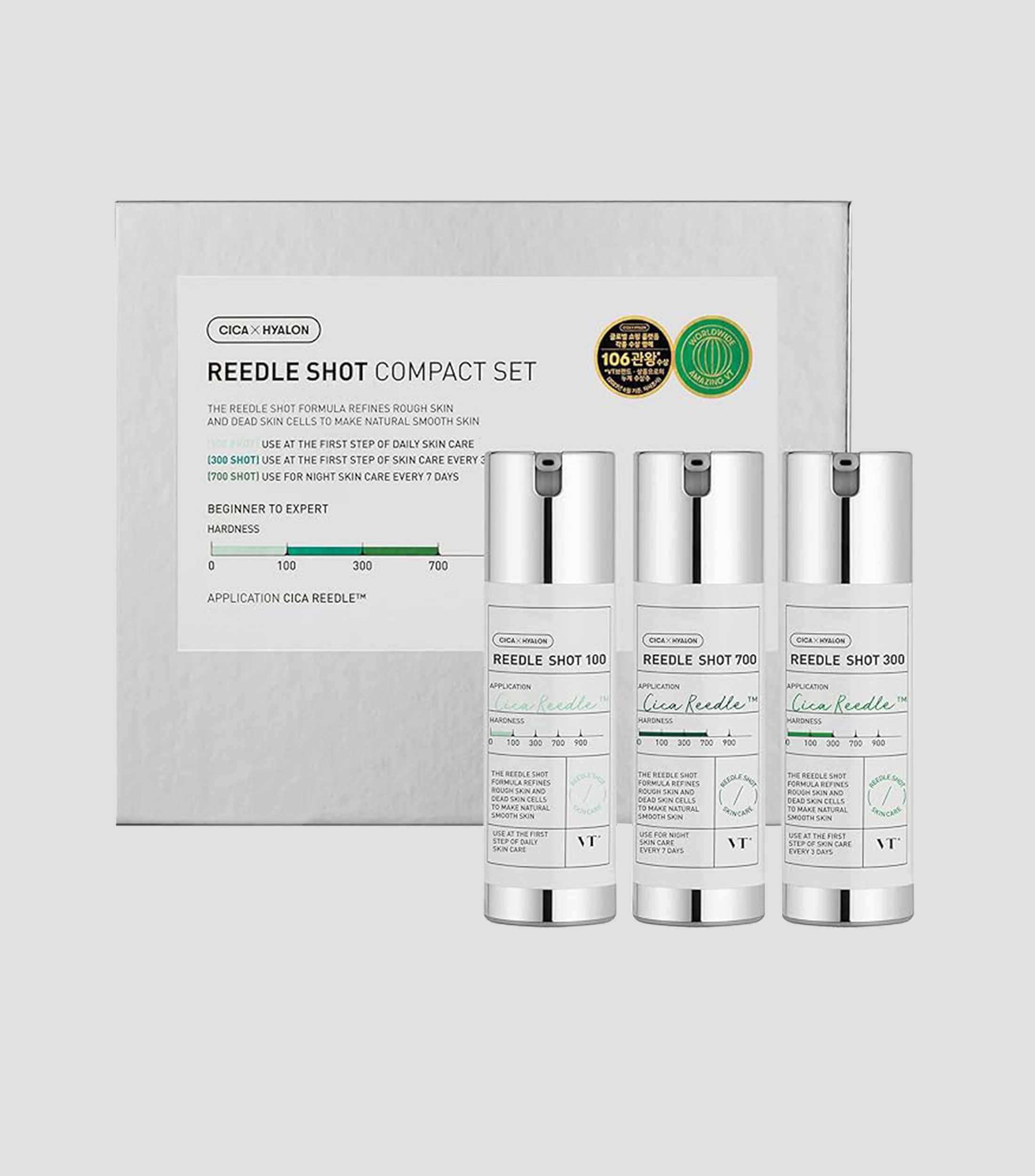 Set de viaje Tratamiento facial Reedle Shot Compact, 10 ml