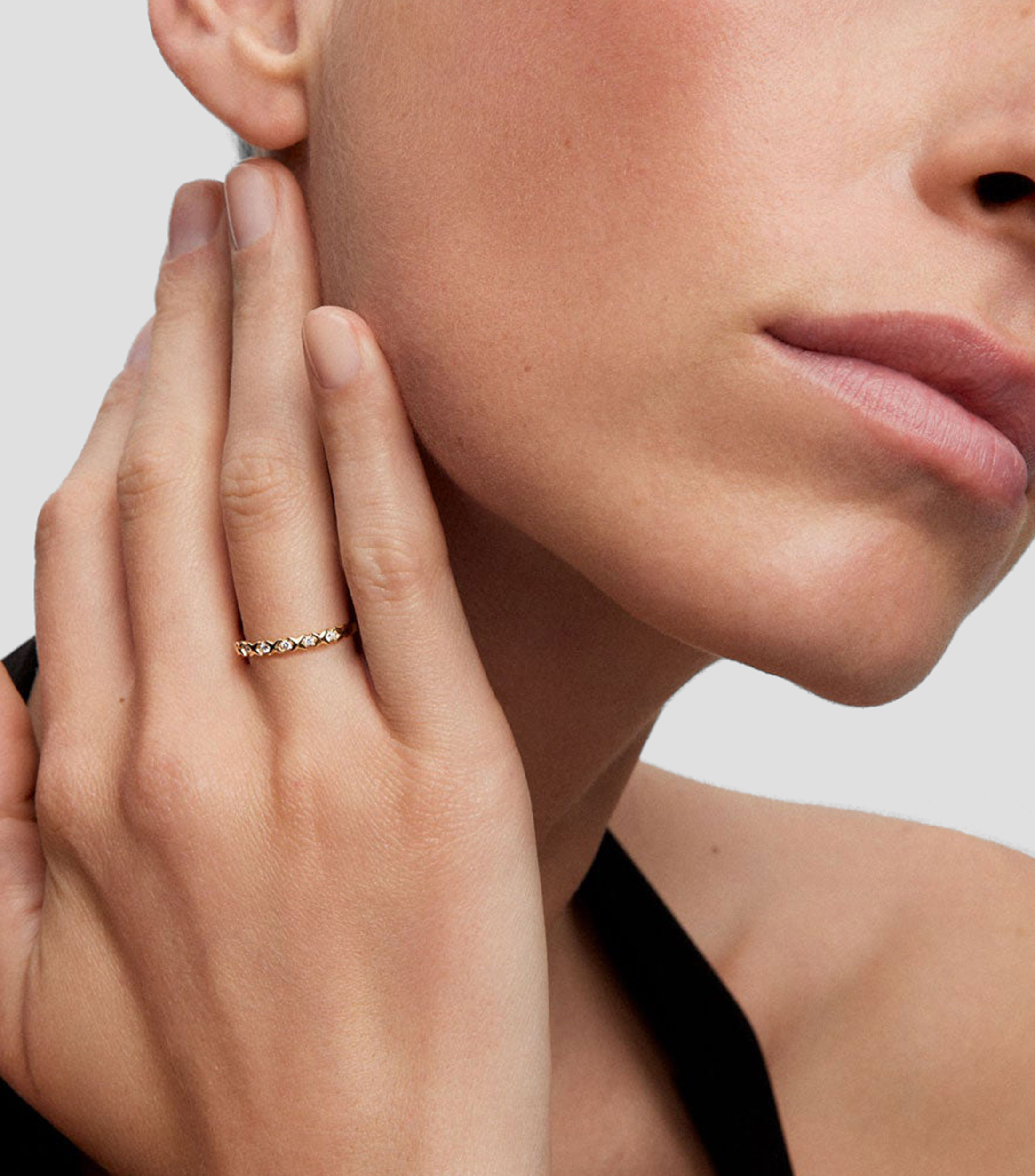 Anillo Orion en oro 18 Kilates con diamantes Mujer