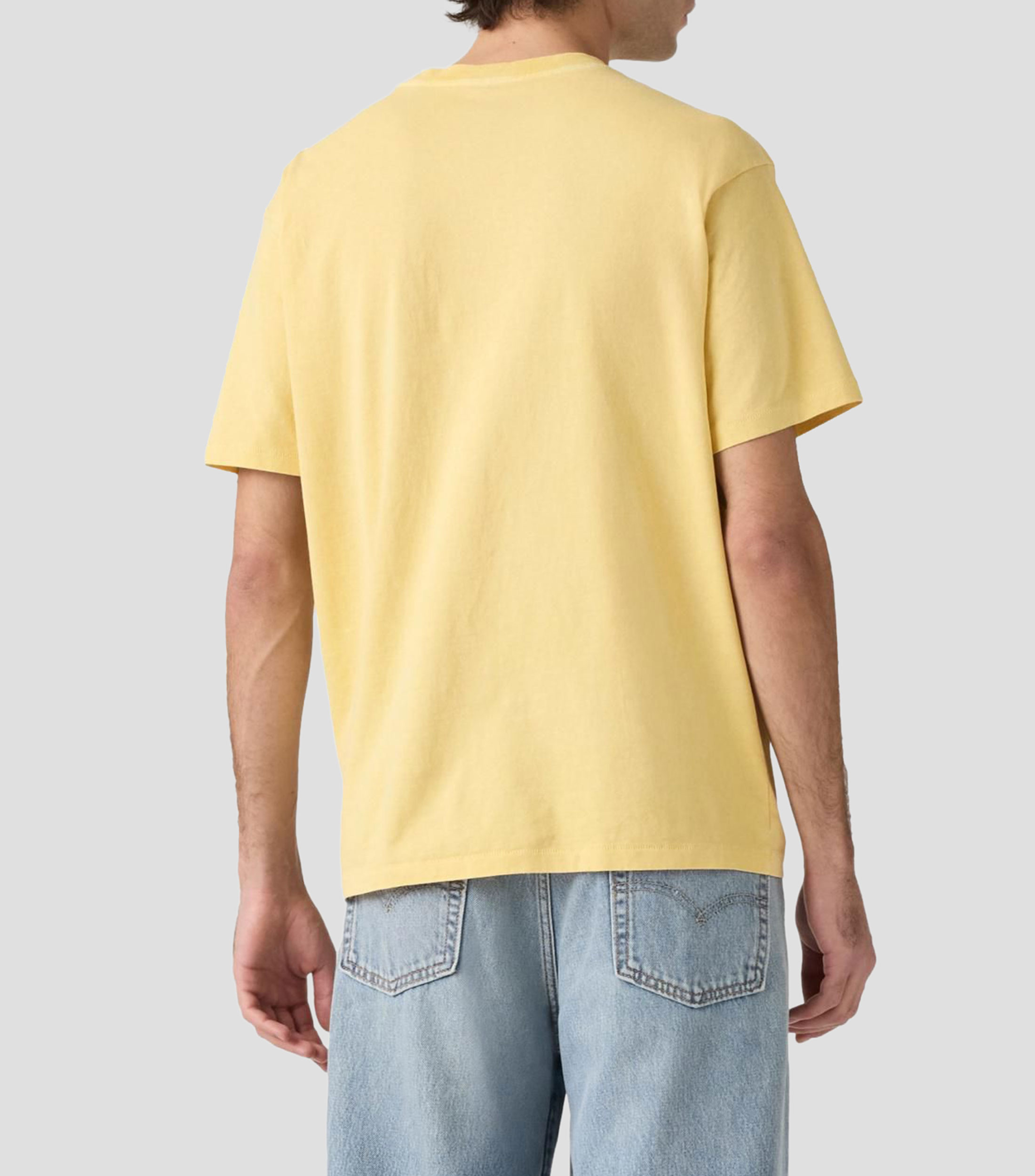 Playera cuello redondo manga corta lisa Hombre