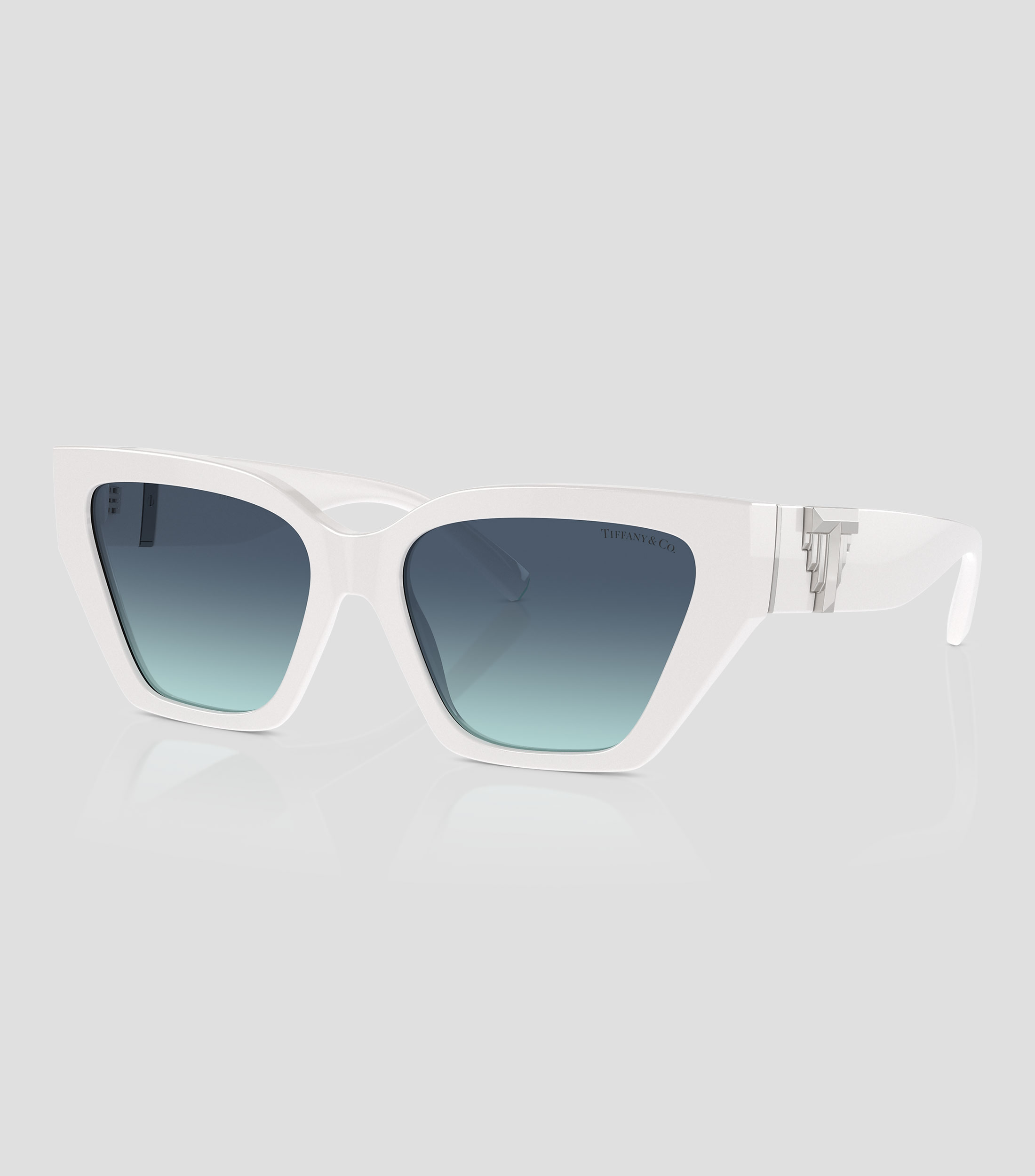 Lentes de sol Ojo de Gato Blancos Mujer