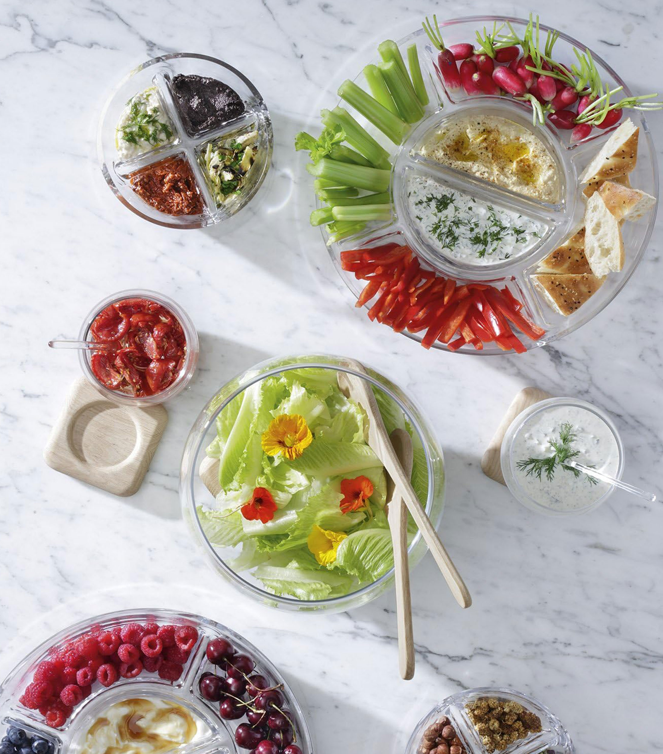 Platón botanero Serve