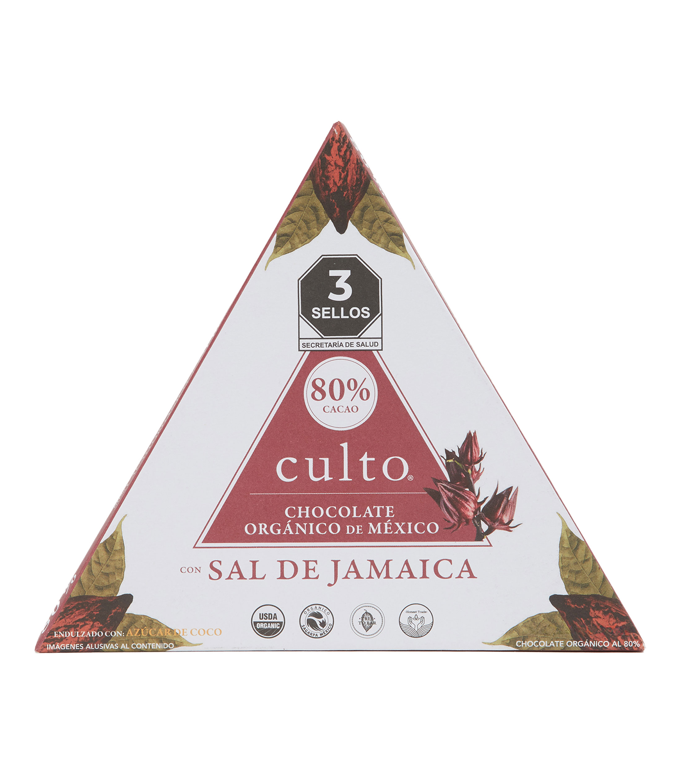 Chocolate Amargo con Sal de Jamaica