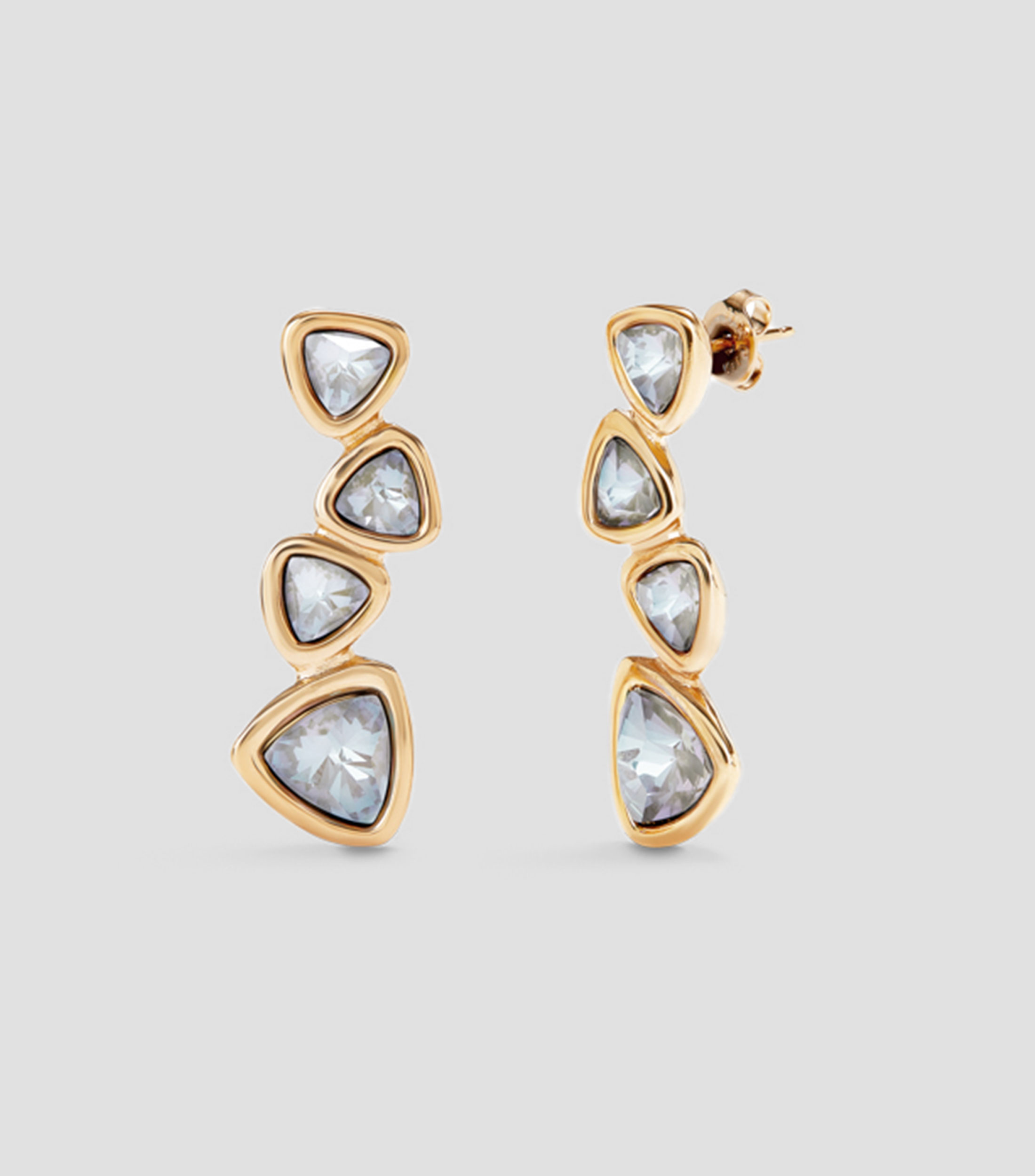 Pendientes en forma de triángulos Mujer