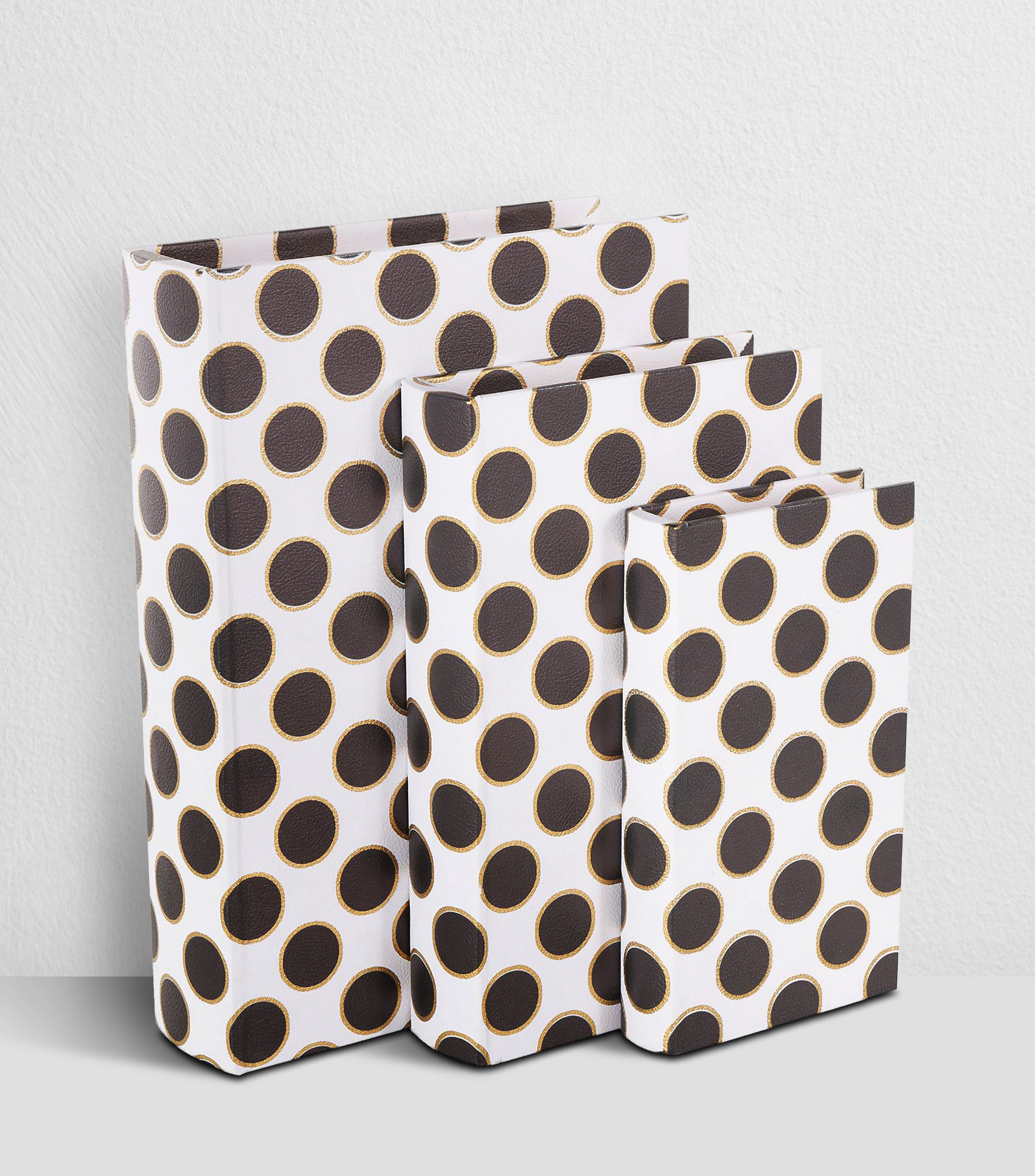 Set 3 cajas decorativas tipo libro