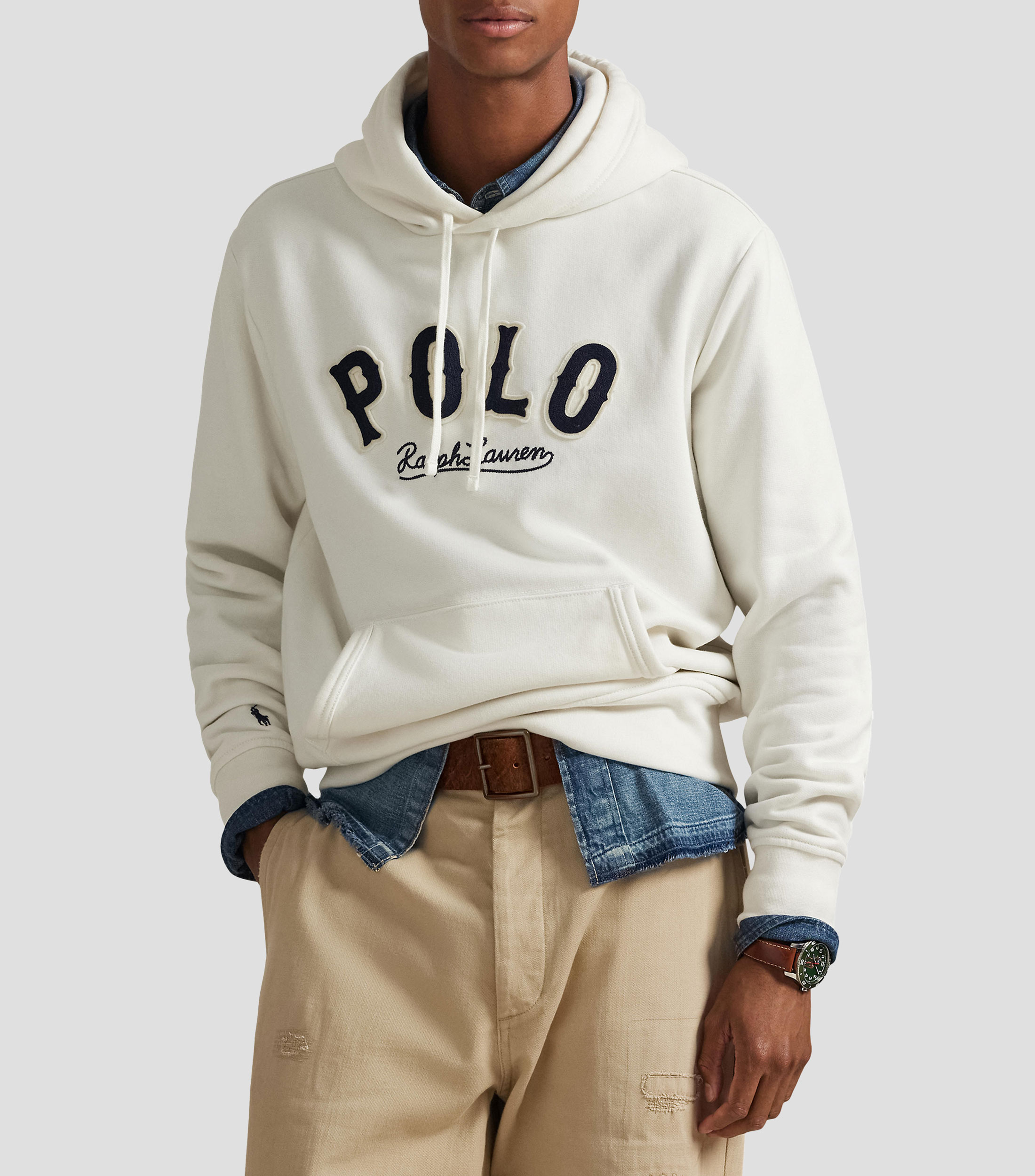 Sudadera canguro con capucha Hombre