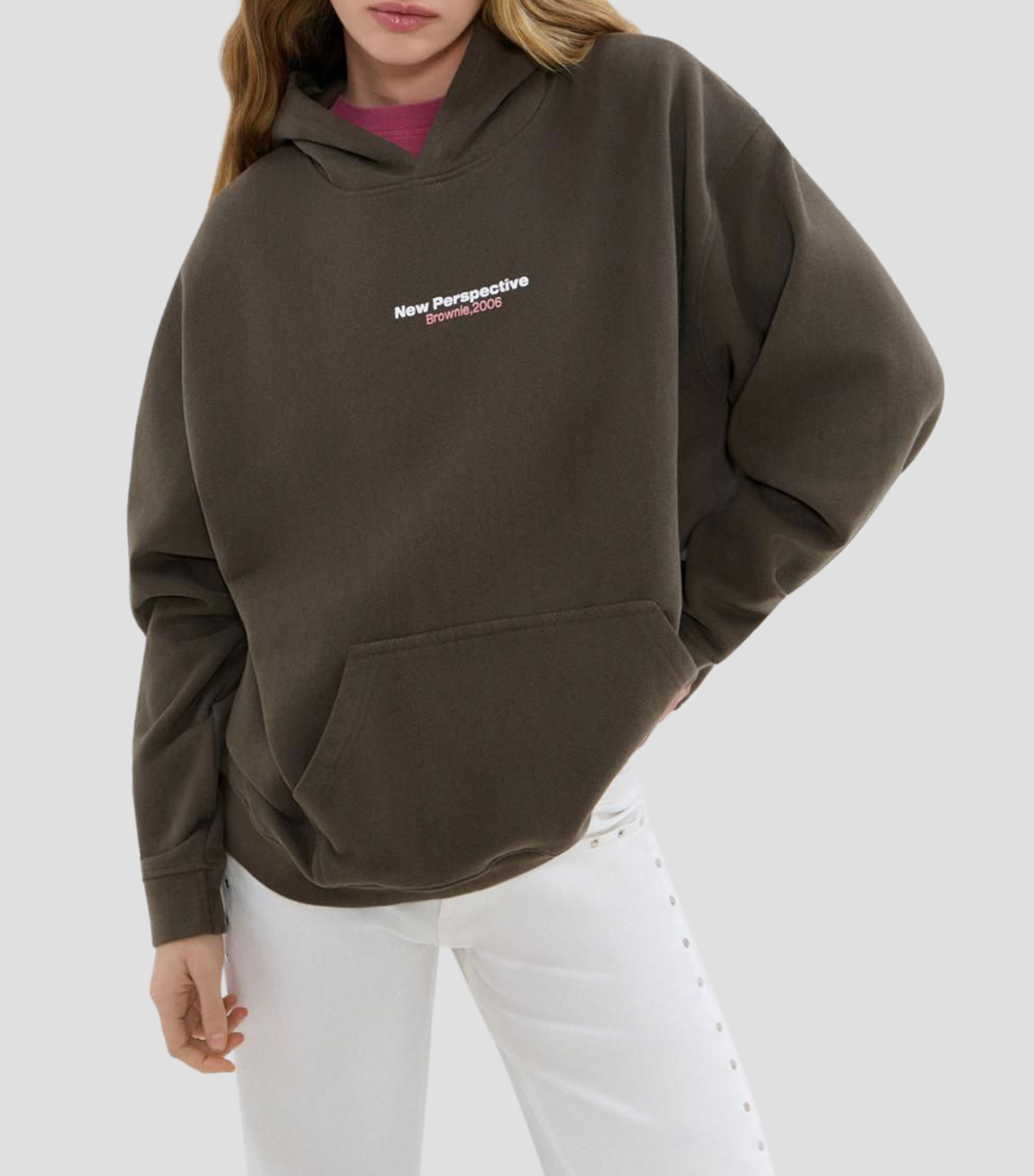 Sudadera canguro con capucha Mujer