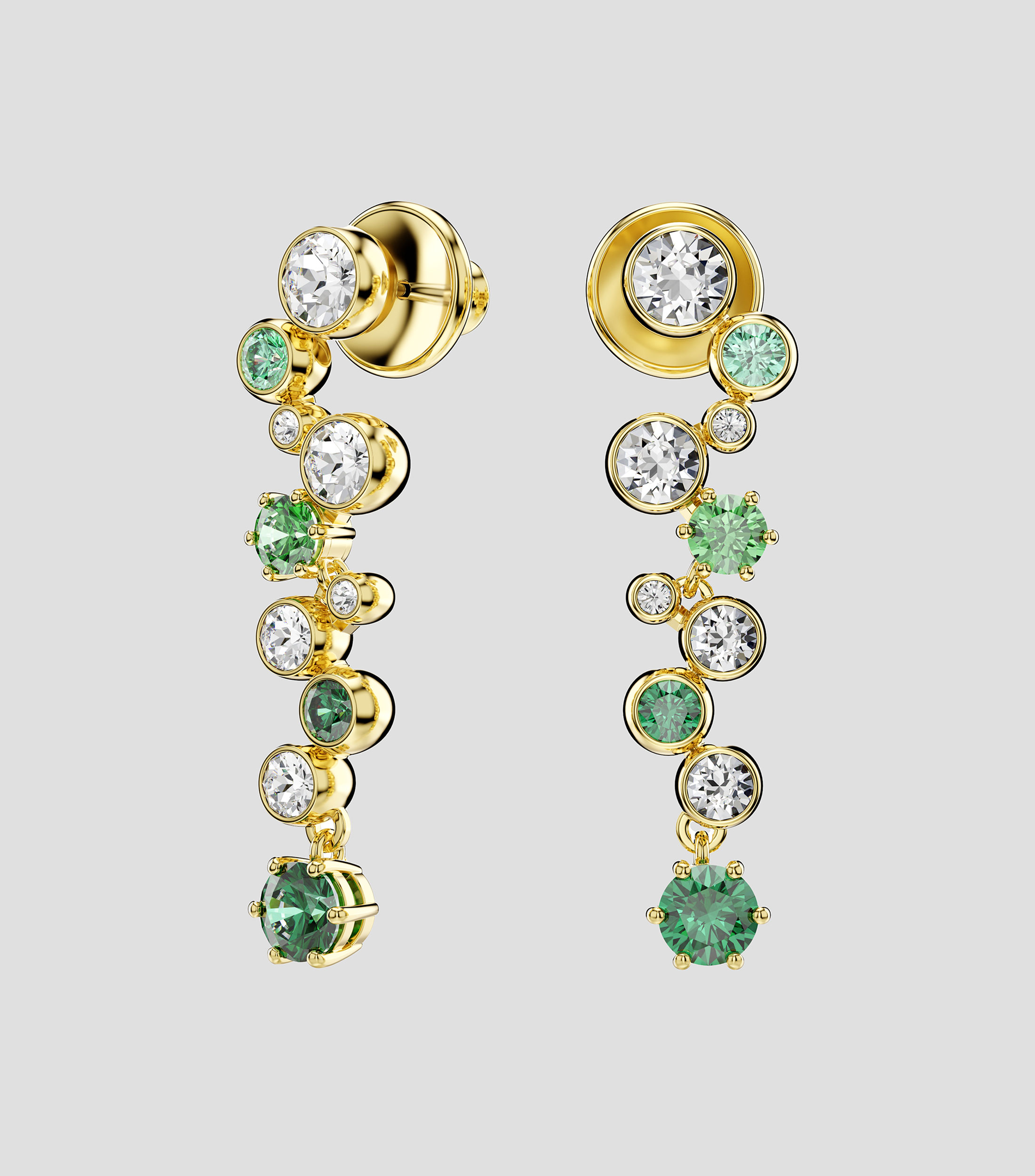 Pendientes irregulares con cristales Constella Mujer