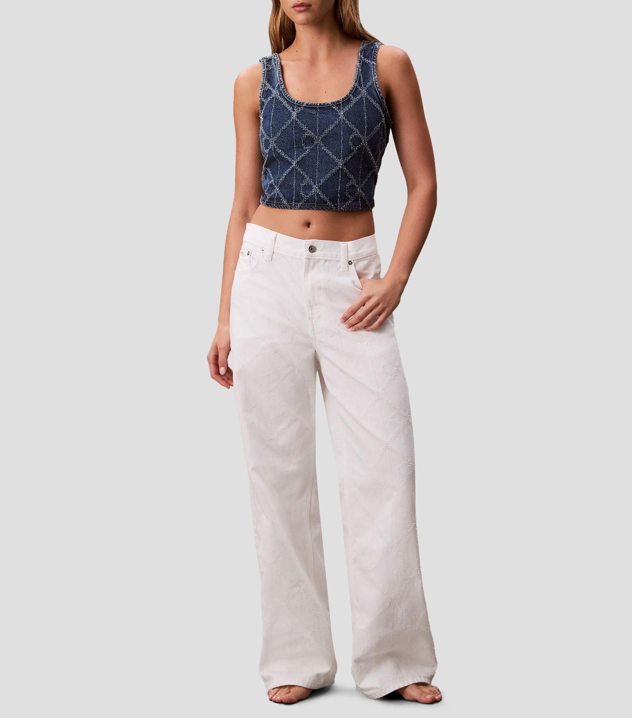 Jeans recto Mujer
