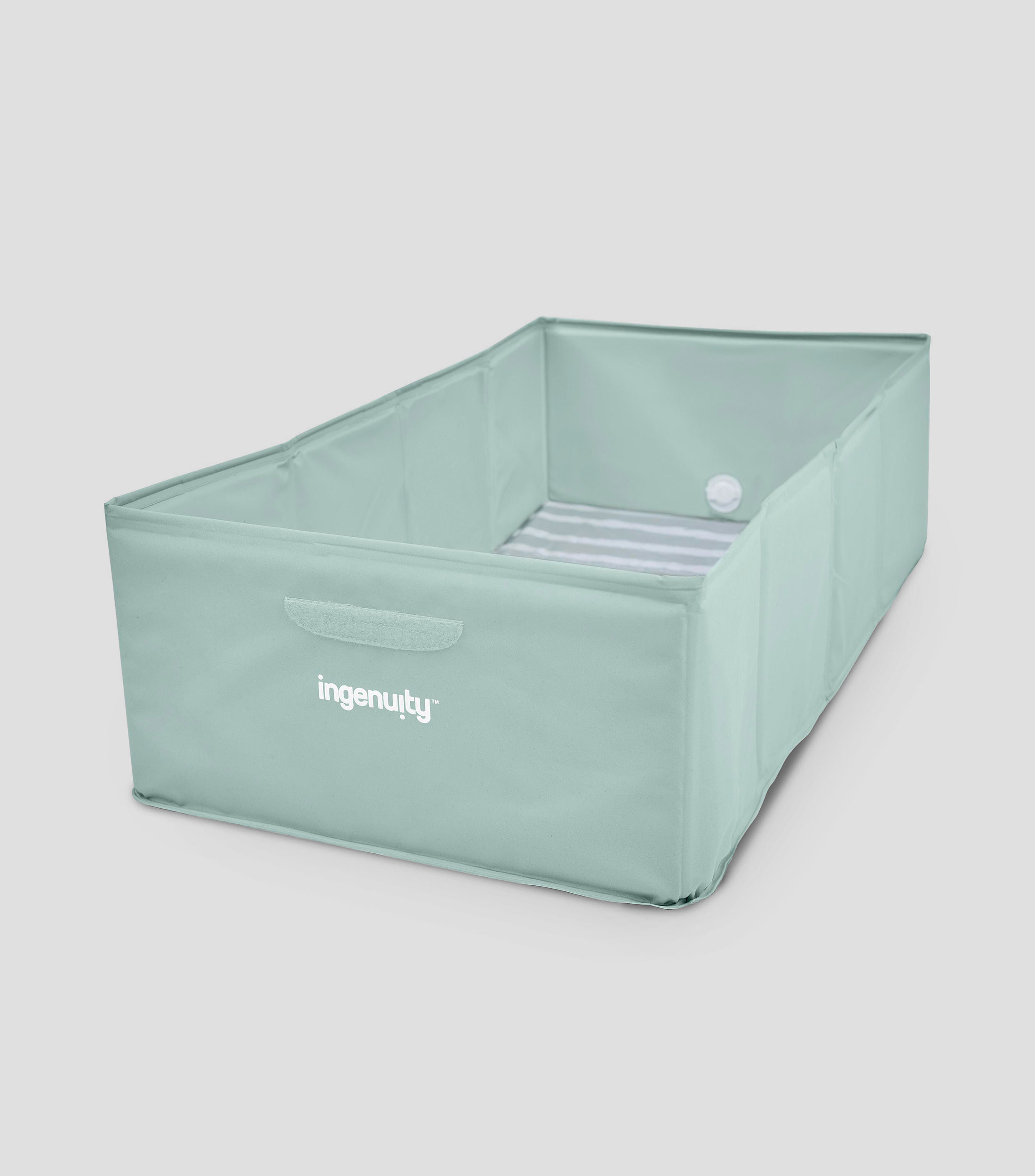 BAÑERA PLEGABLE VERDE DE VIAJE PARA BEBE