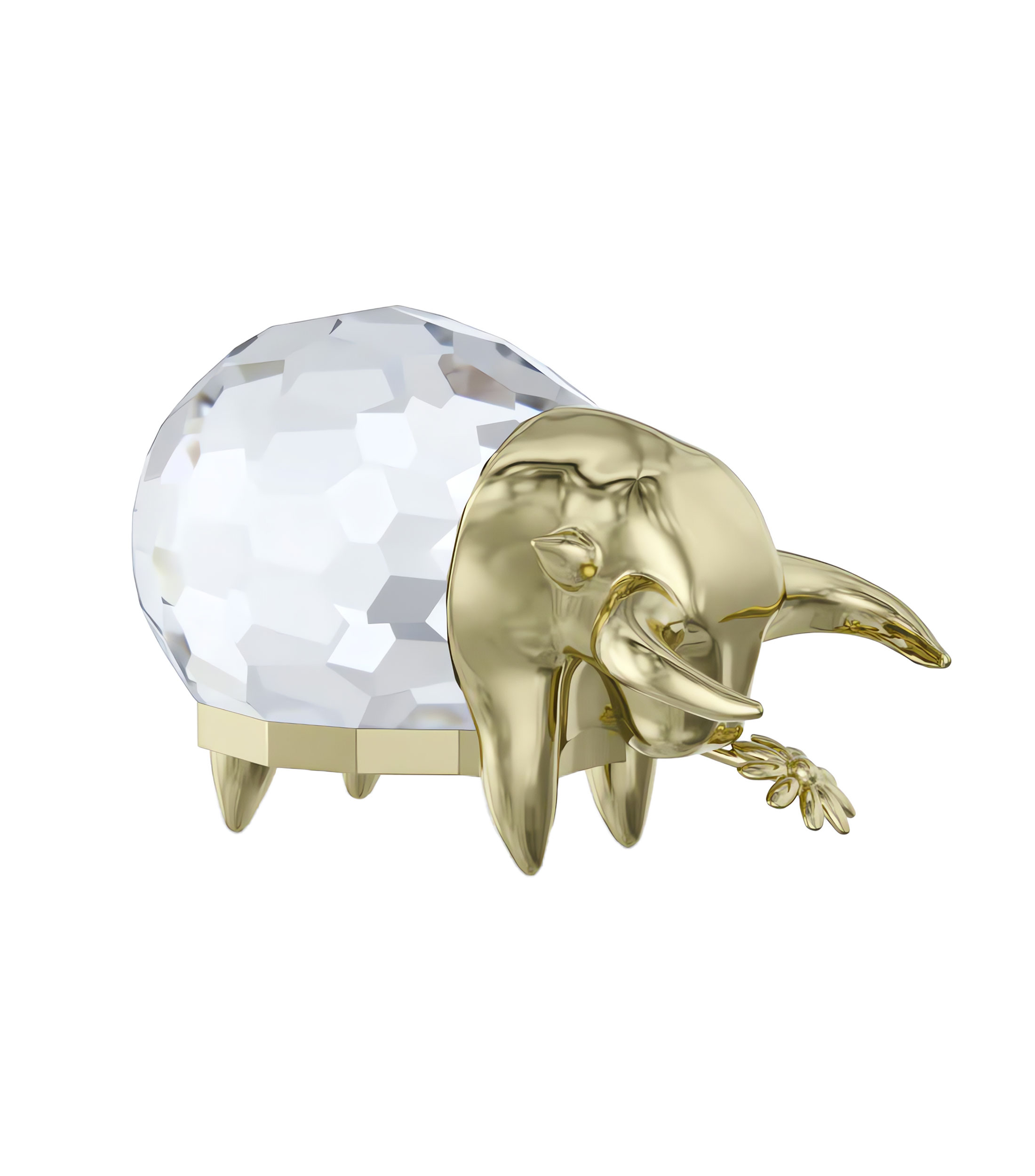 Figura decorativa Zodiac Tauro en cristal
