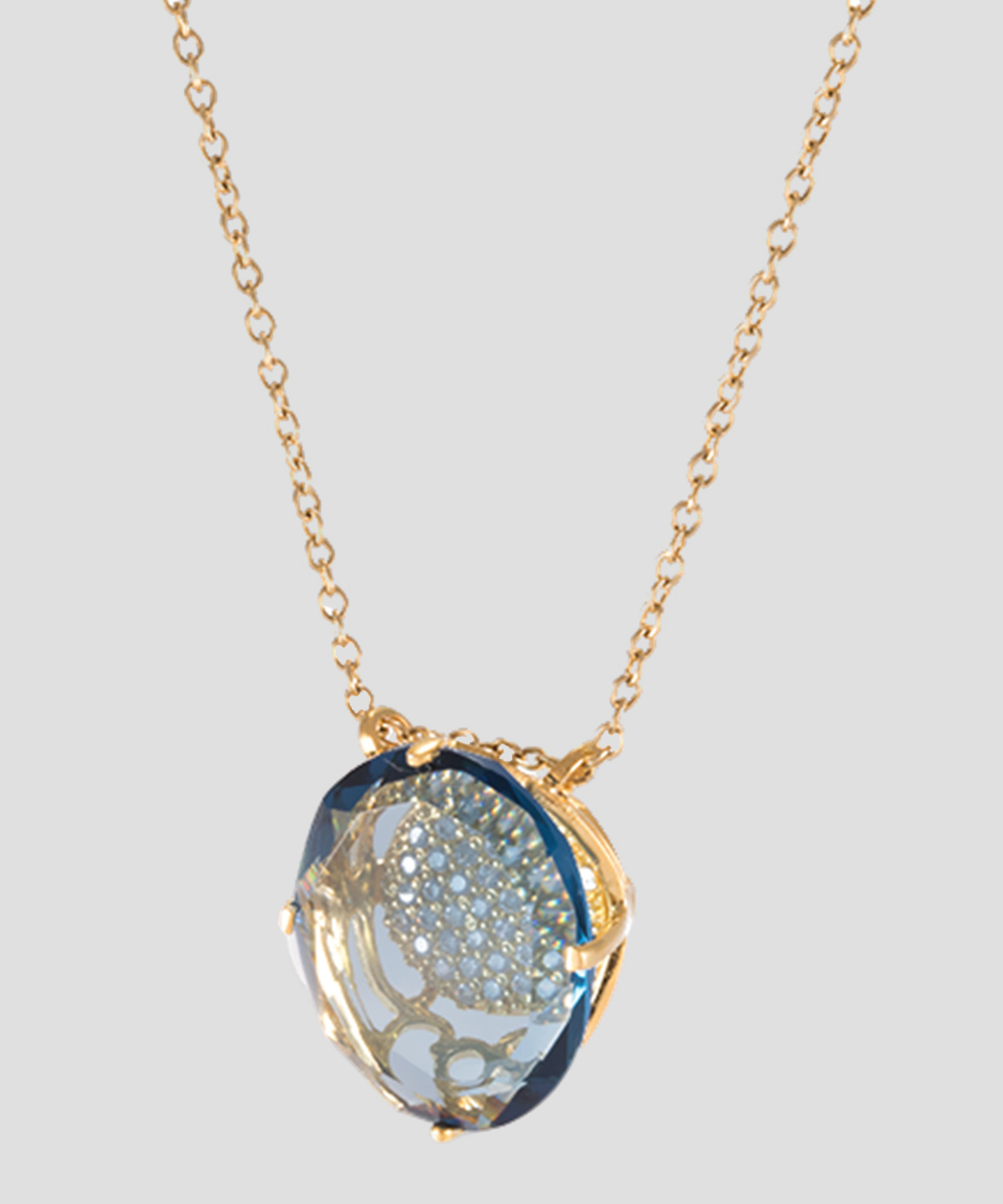 Dije en plata .925 Espejo de agua Mujer