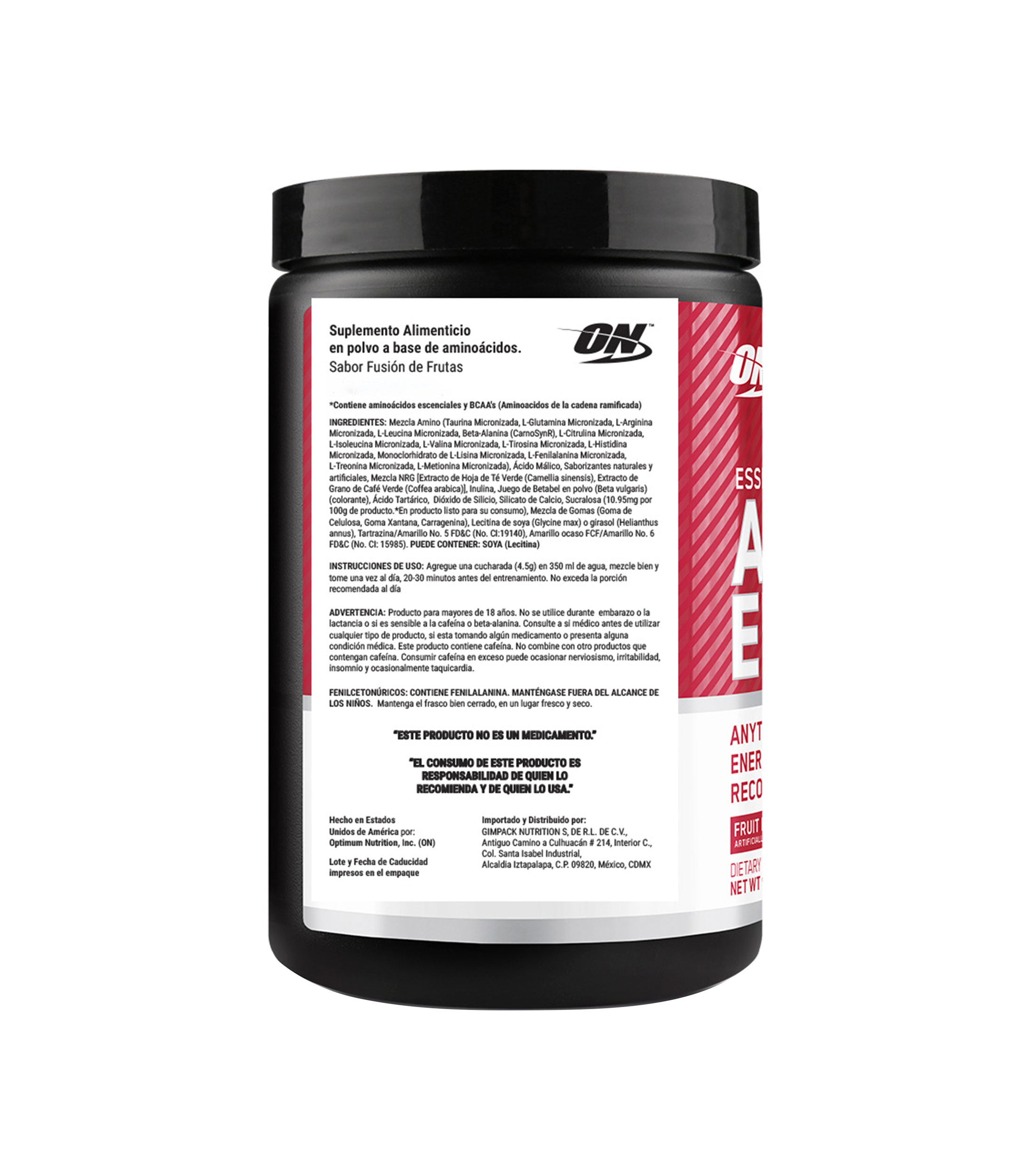 Suplemento Alimenticio Amino Energy Fusion de Fruta