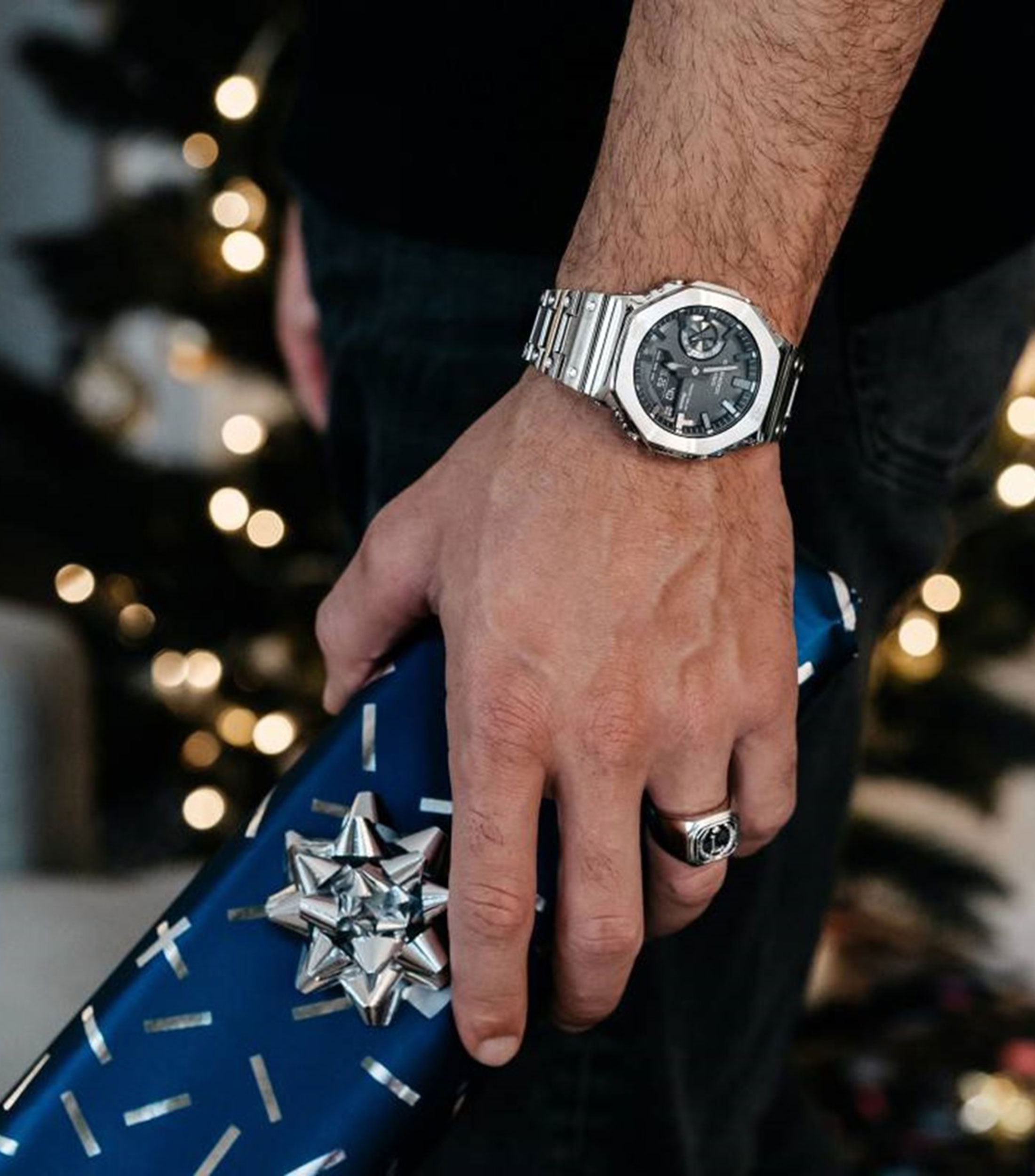 Reloj para Hombre G-shock Casual, Plateado
