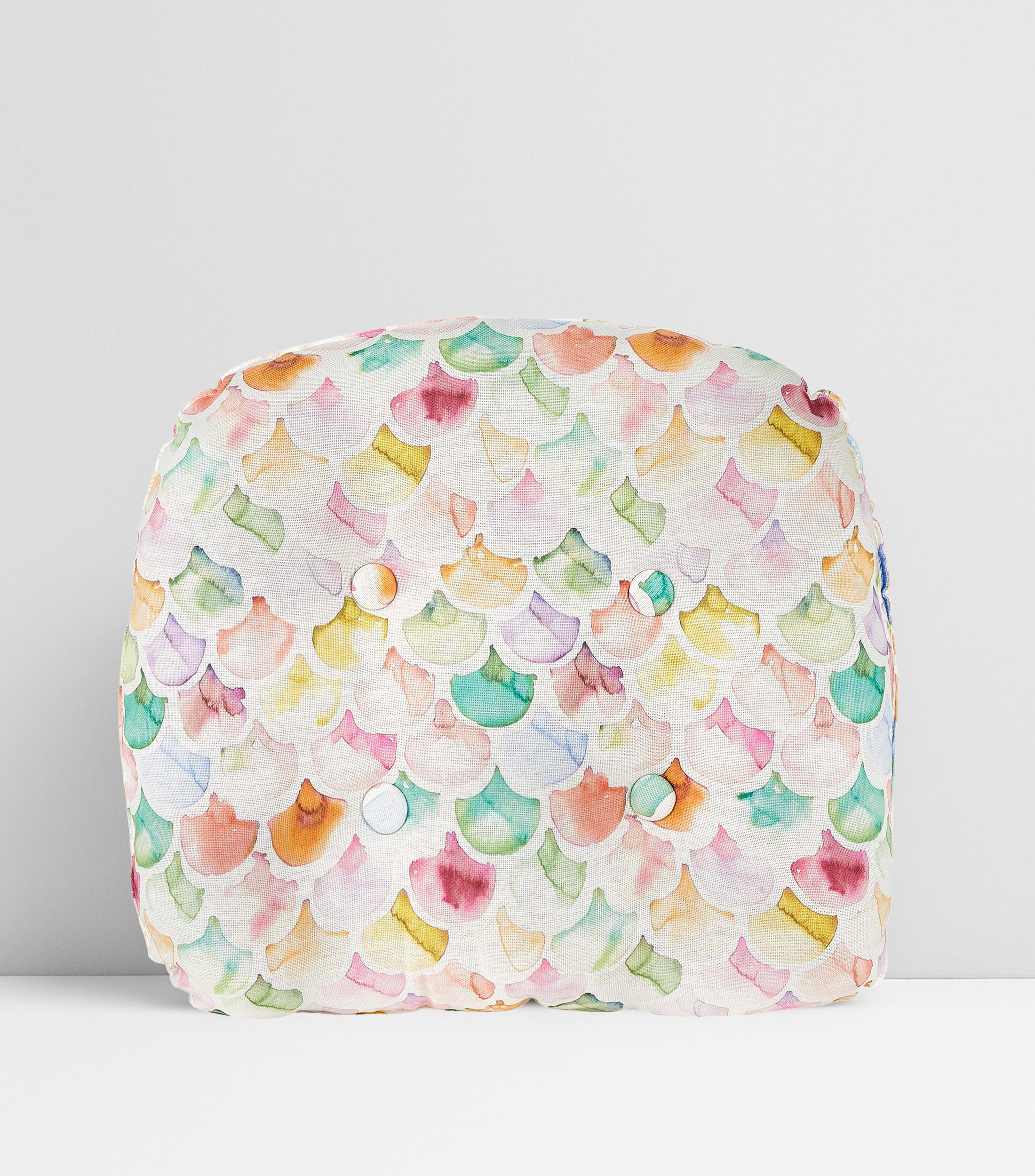 Cojín para silla con ondas Multicolor