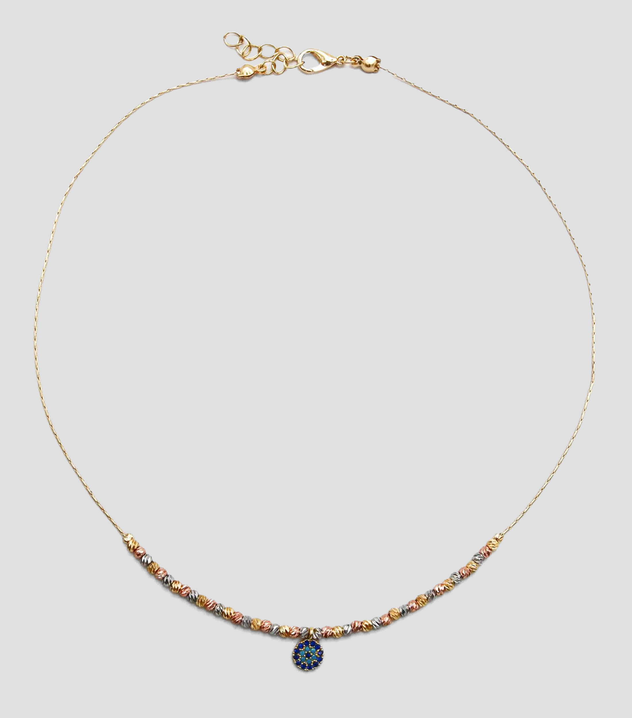 Collar con ojo turco Mujer