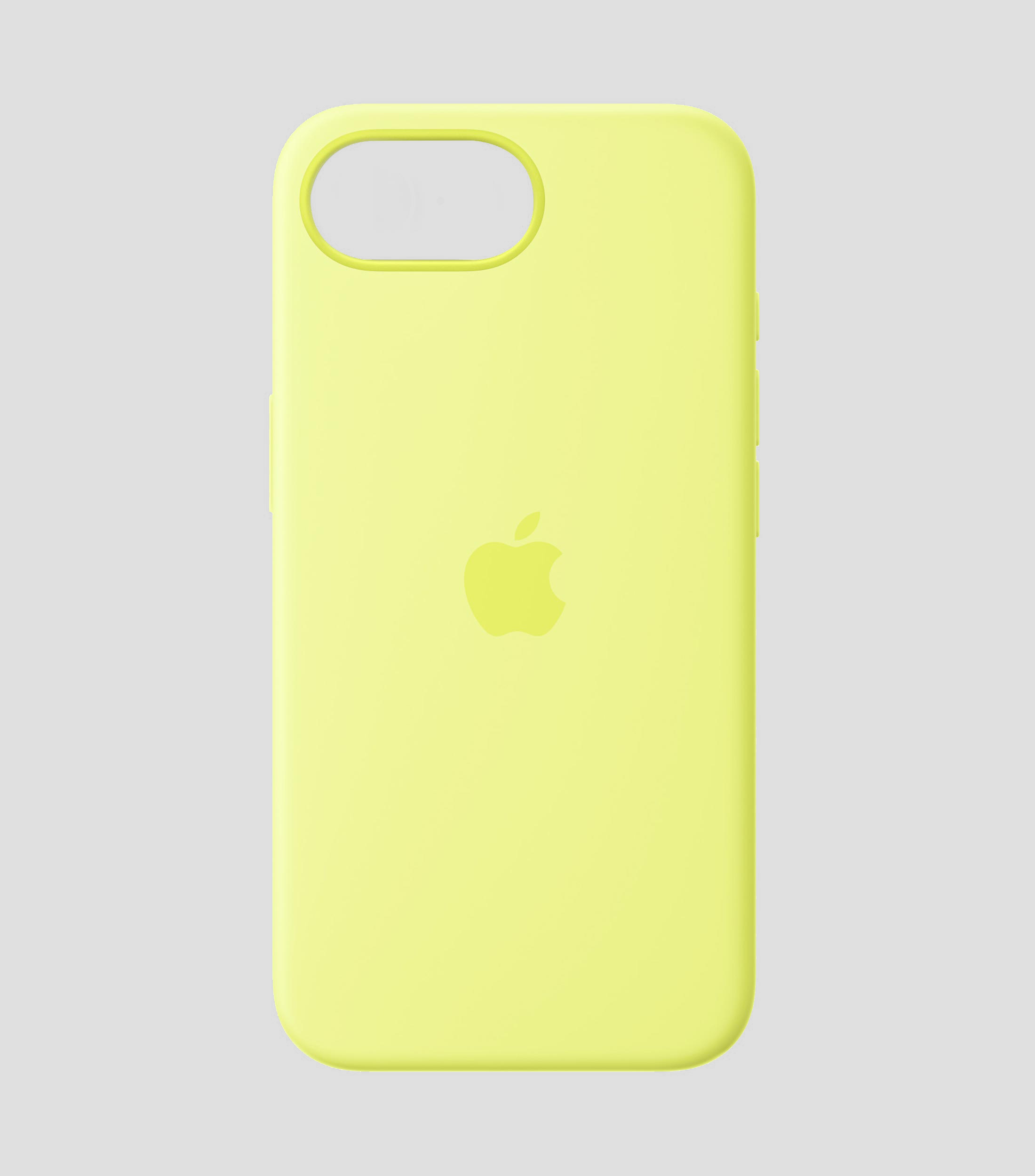 Funda para iPhone 16e amarillo neón
