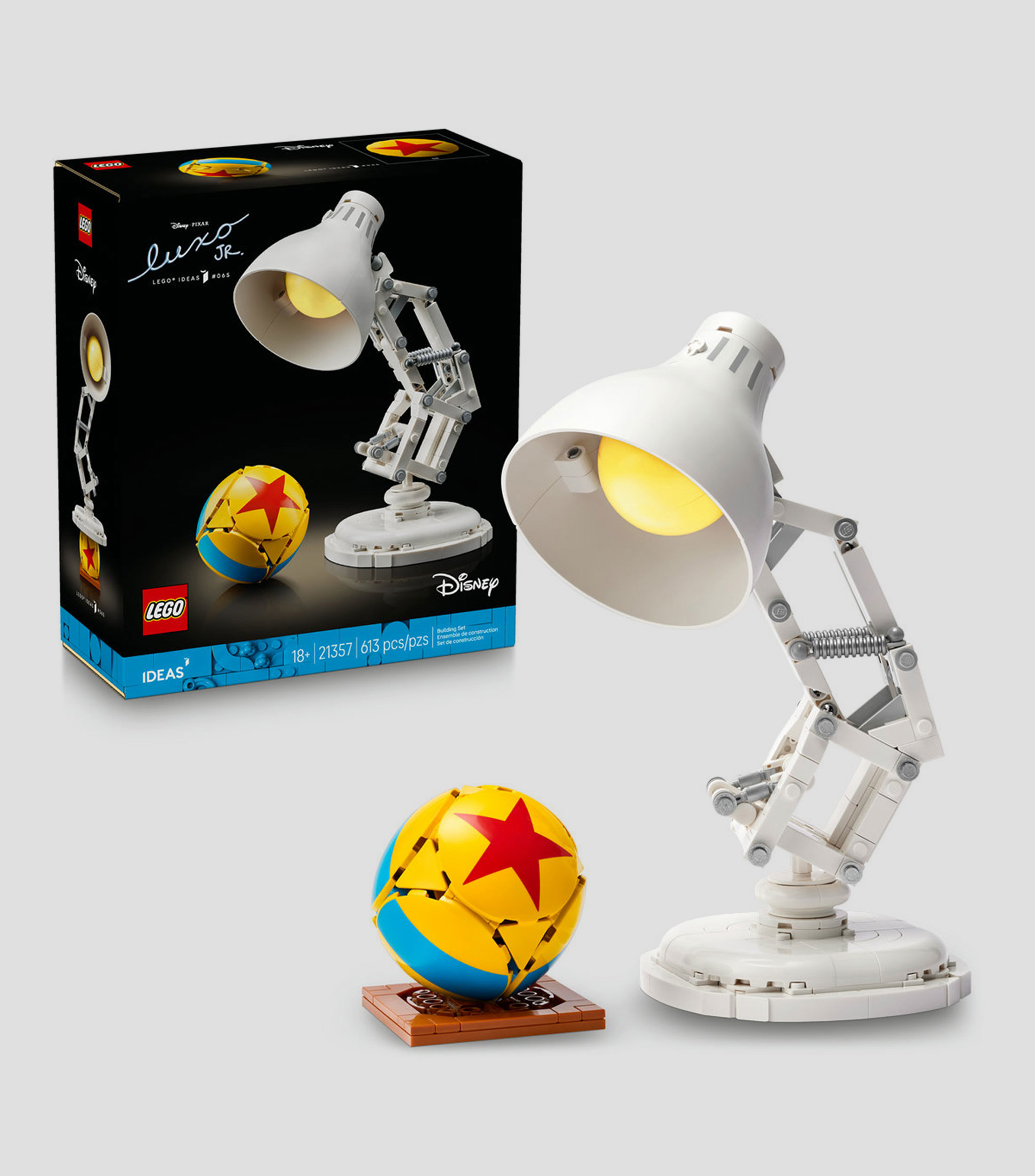 Lego Ideas Disney Pixar Luxo Jr. Modelo Construible 21357