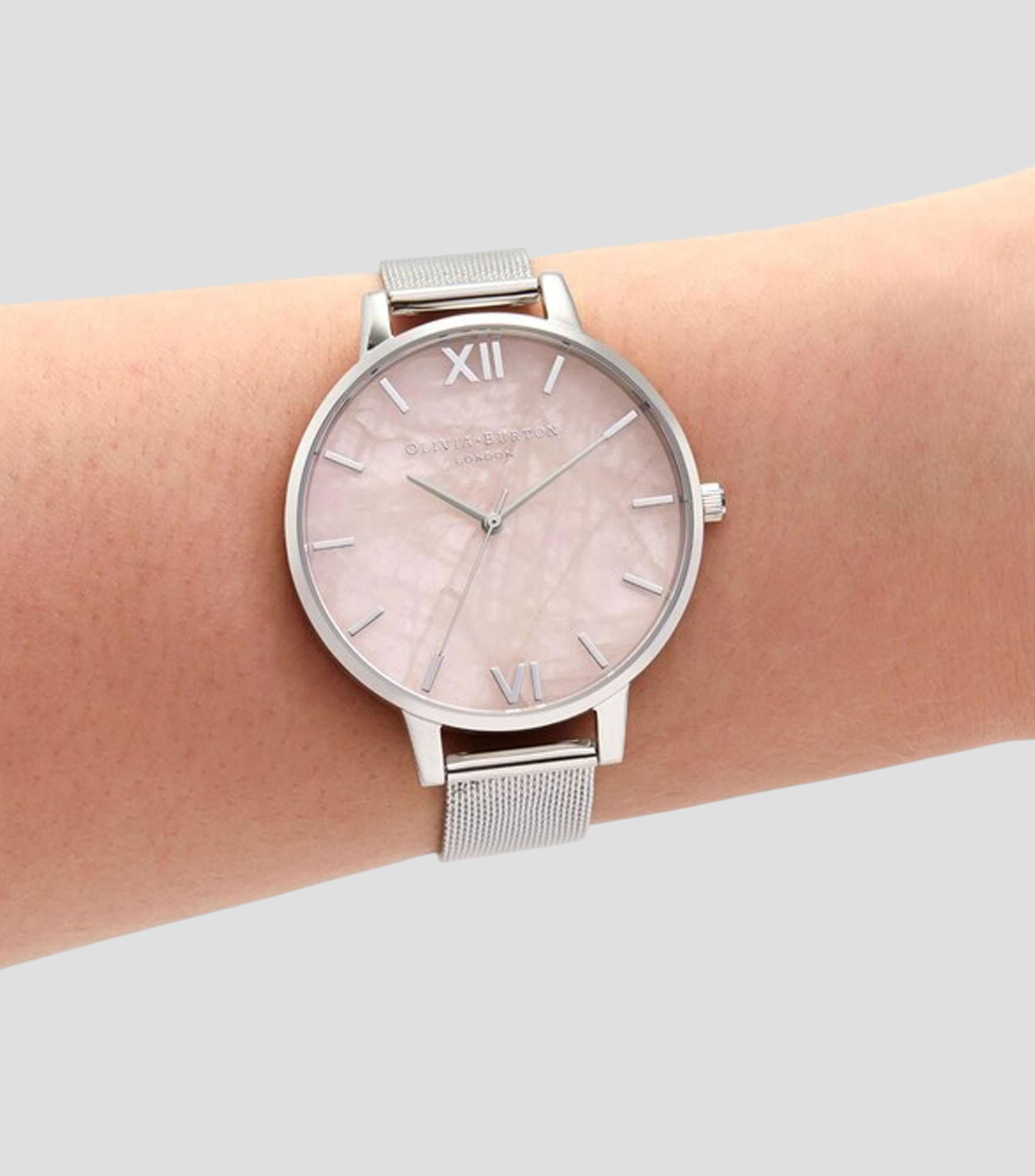 Reloj para Mujer Semi Precious Casual Plateado