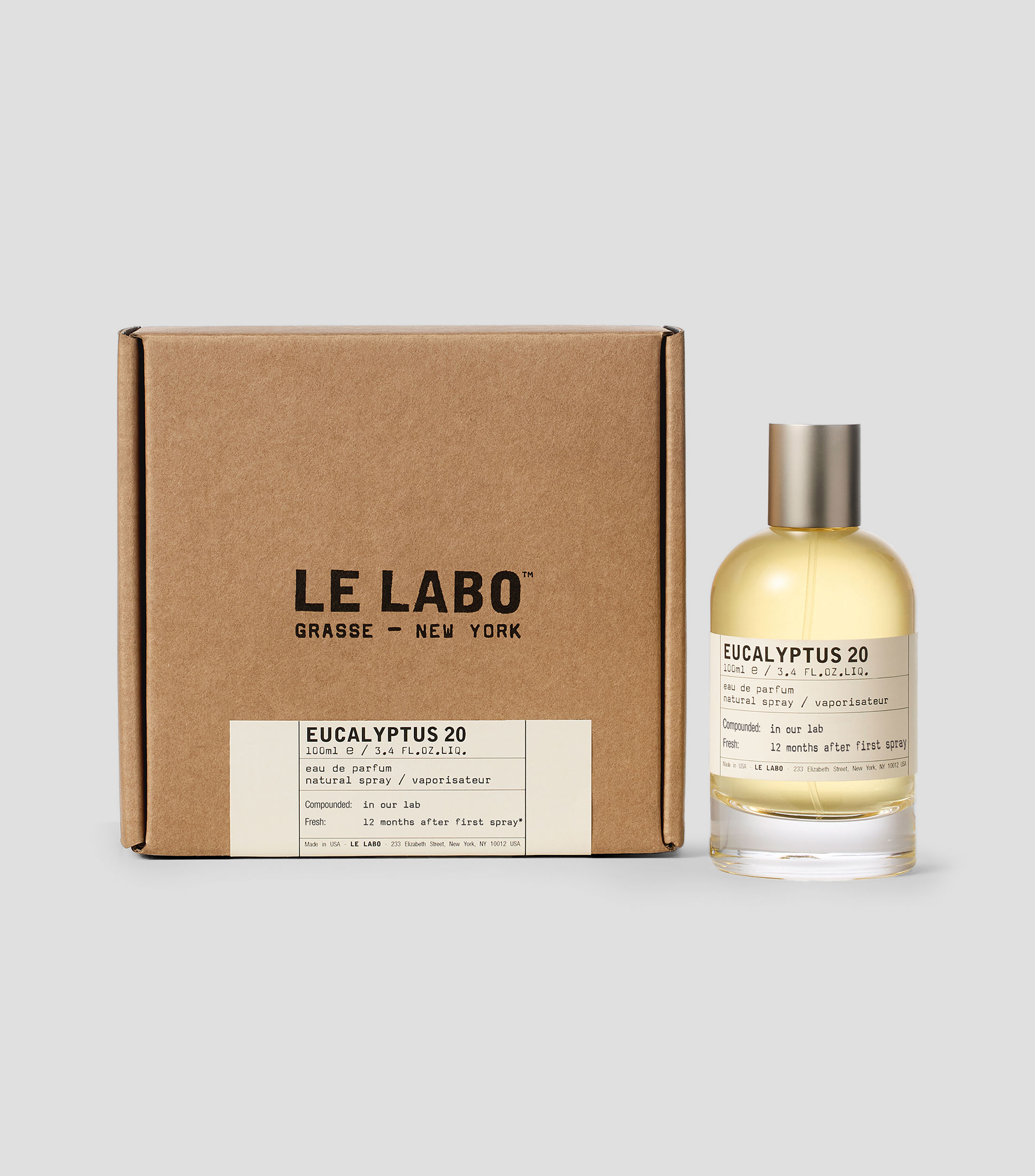 Perfume Eucalyptus 20 Eau de Parfum, 100 ml Unisex