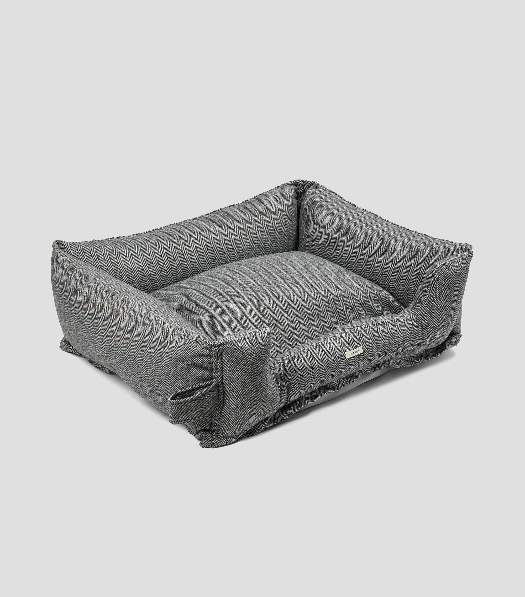 Cama para perro Grande gris