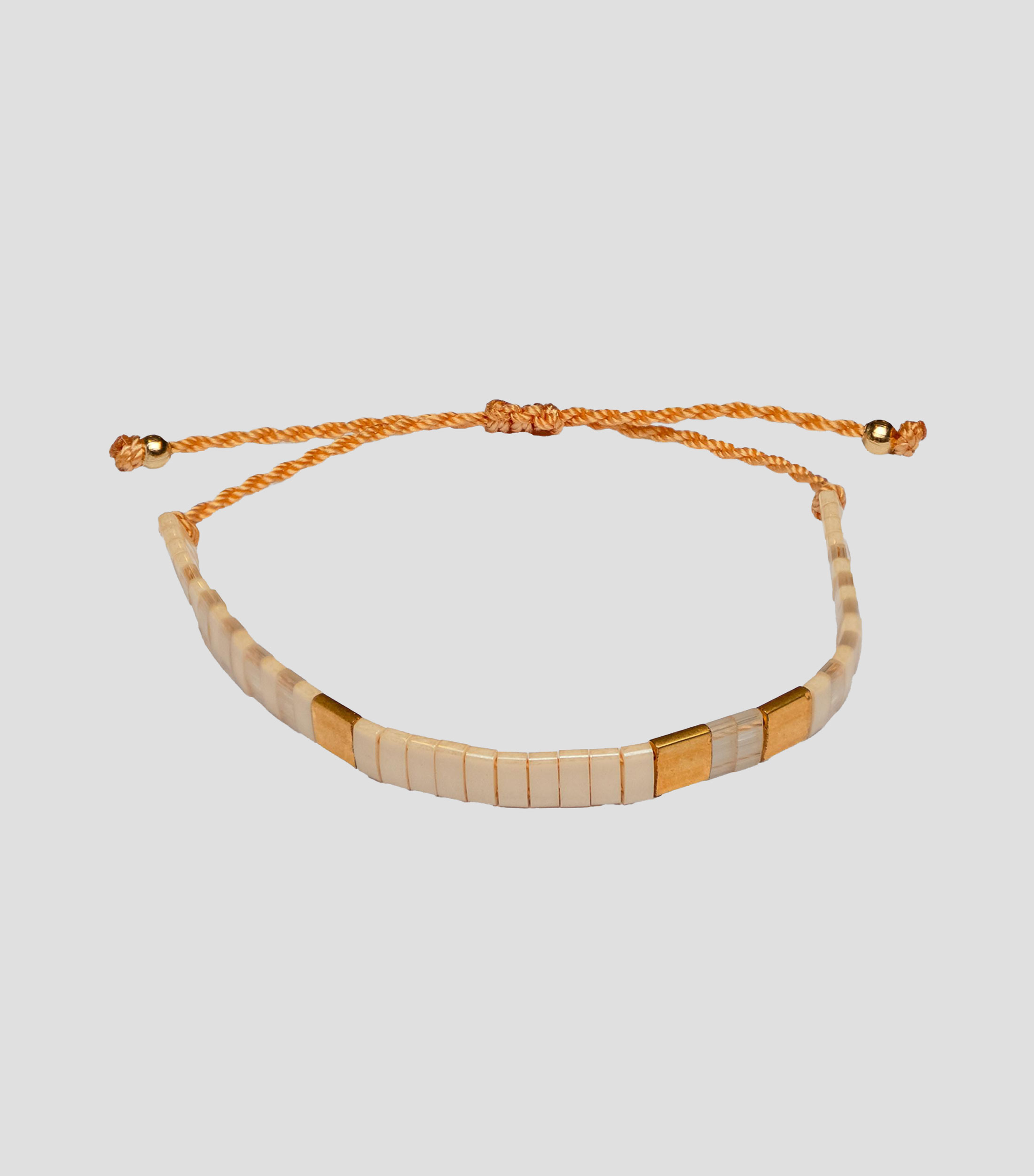 Pulsera Tila con chaquira Miyuki Mujer
