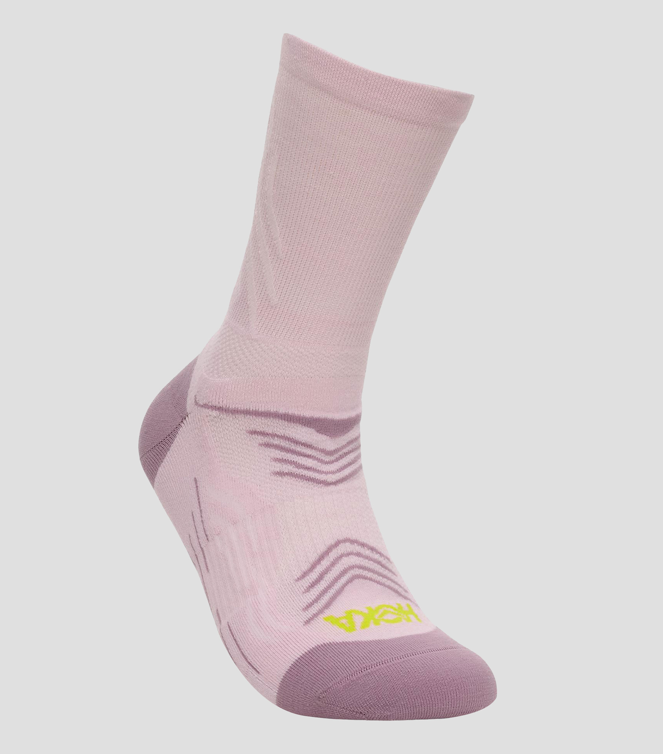 Calcetín para correr liso con detalle decorativo Hombre