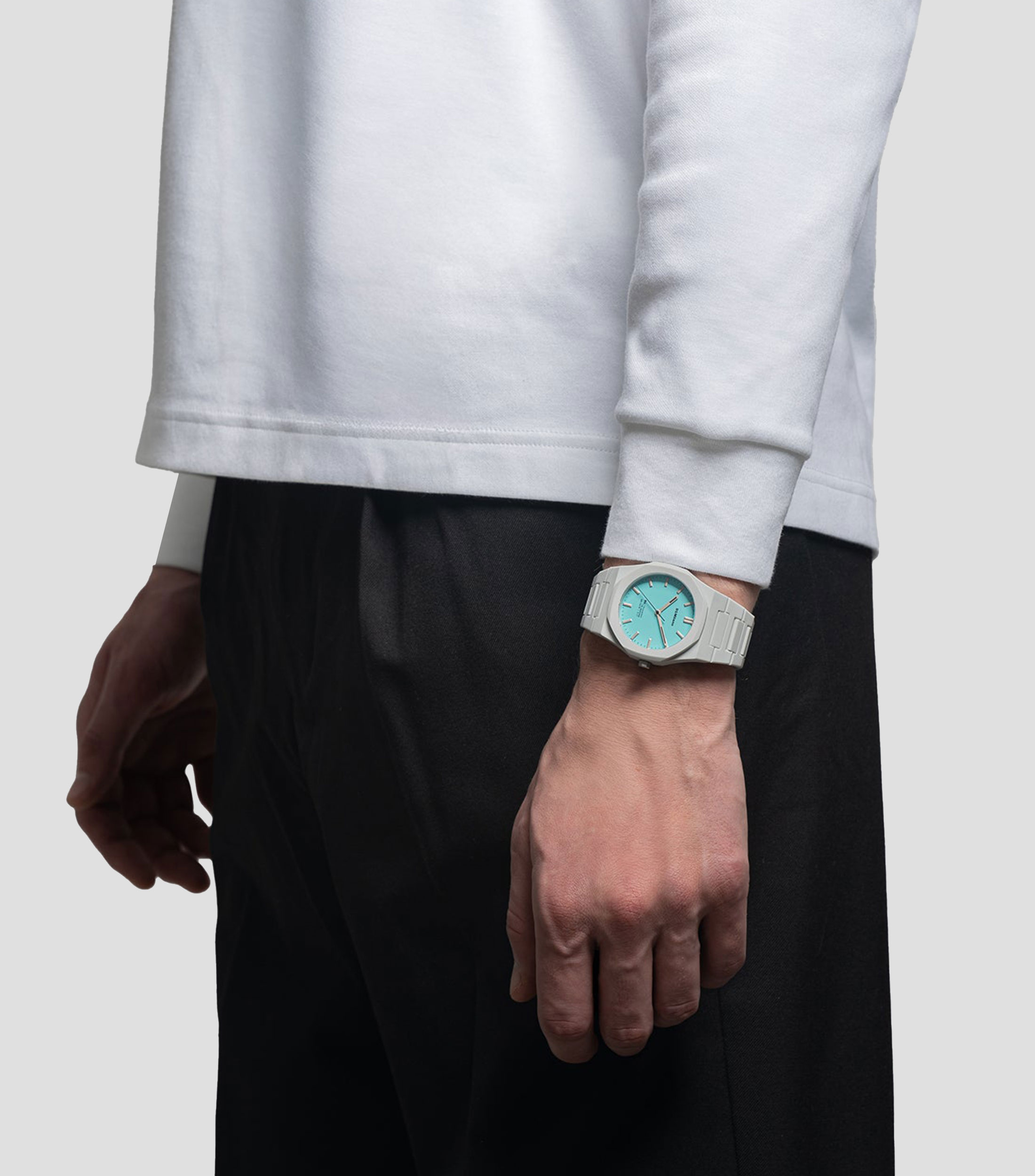 Reloj para Hombre Binary Pulse casual gris