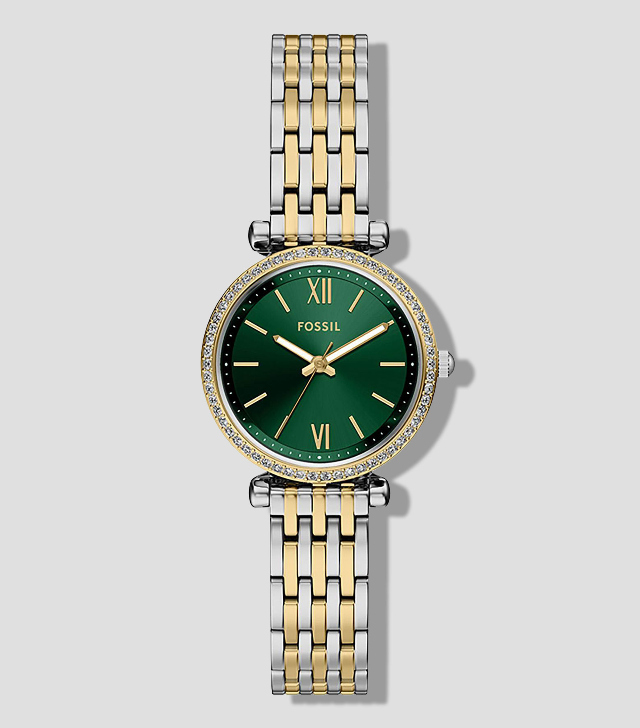 Reloj para mujer Carlie casual, plateado