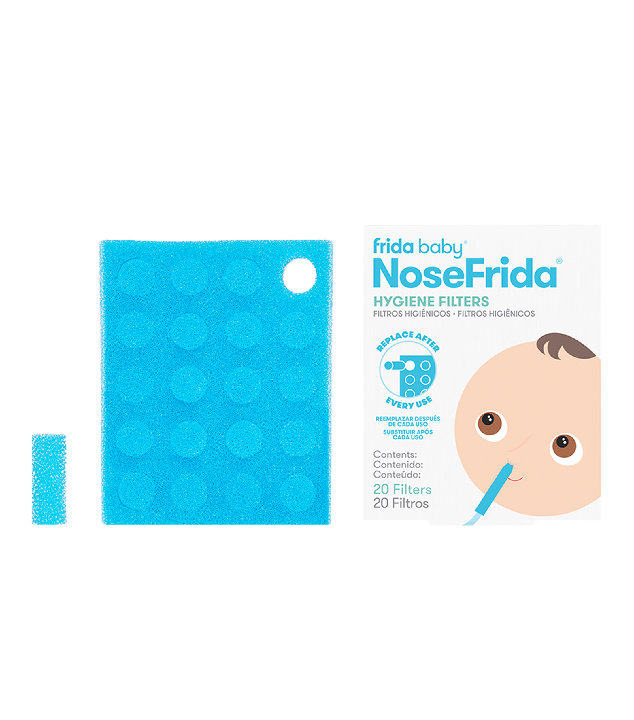 Filtros Higiénicos para Aspirador Nasal NoseFrida