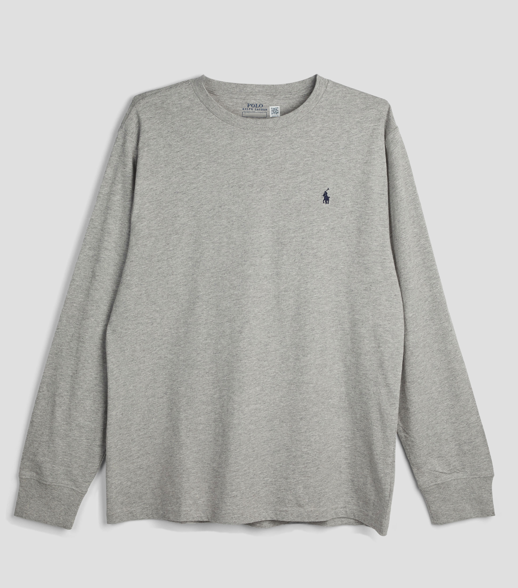 Playera cuello redondo manga larga Niño