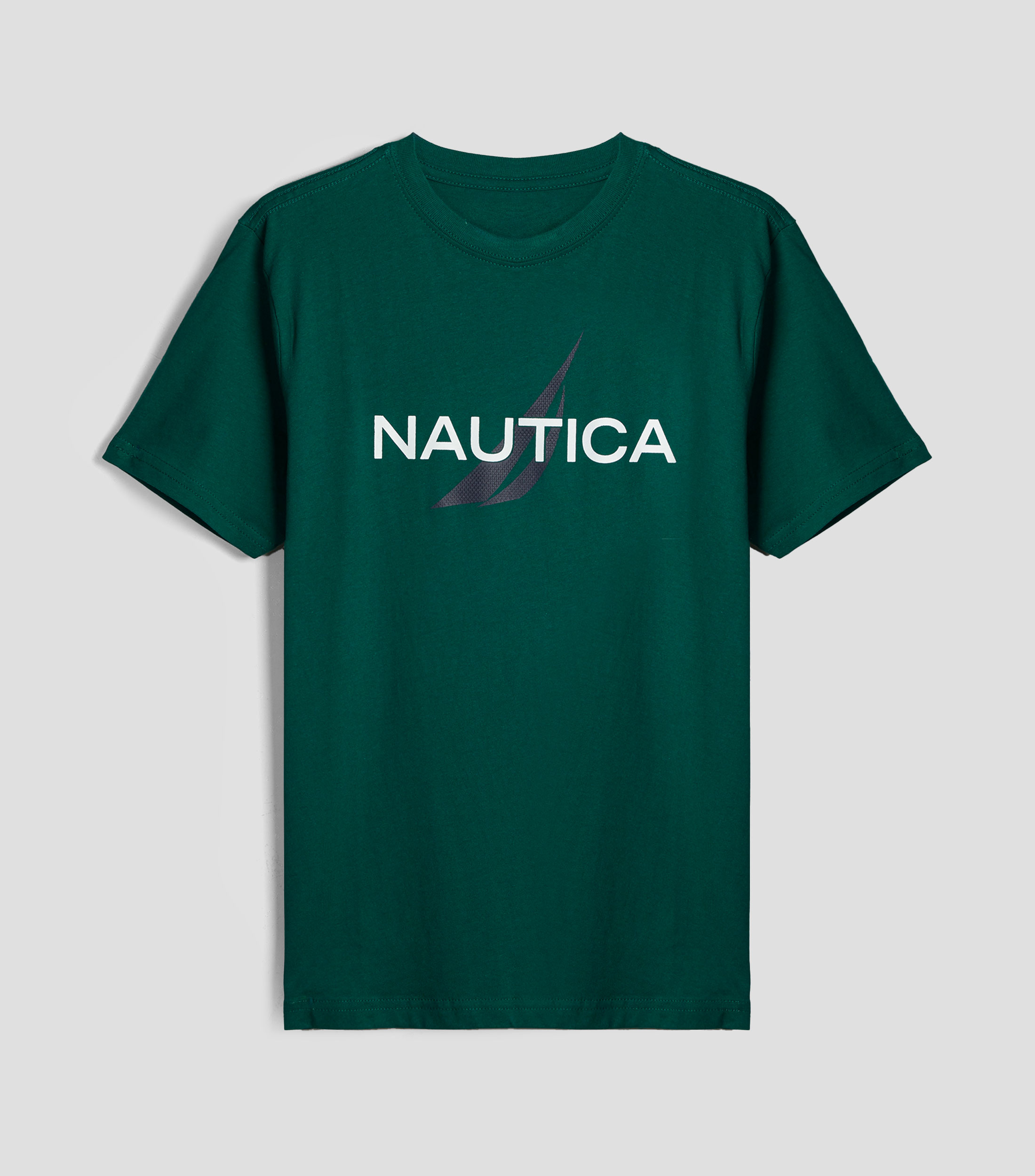 Playera cuello redondo manga corta estampada Niño